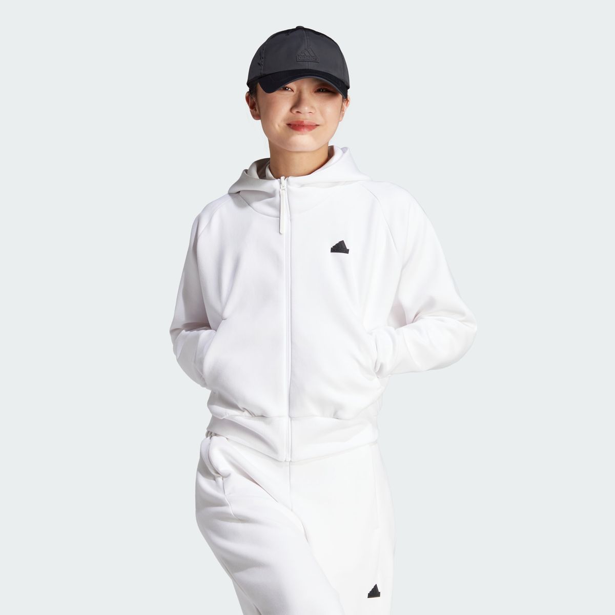 Veste adidas noir et blanche La Redoute