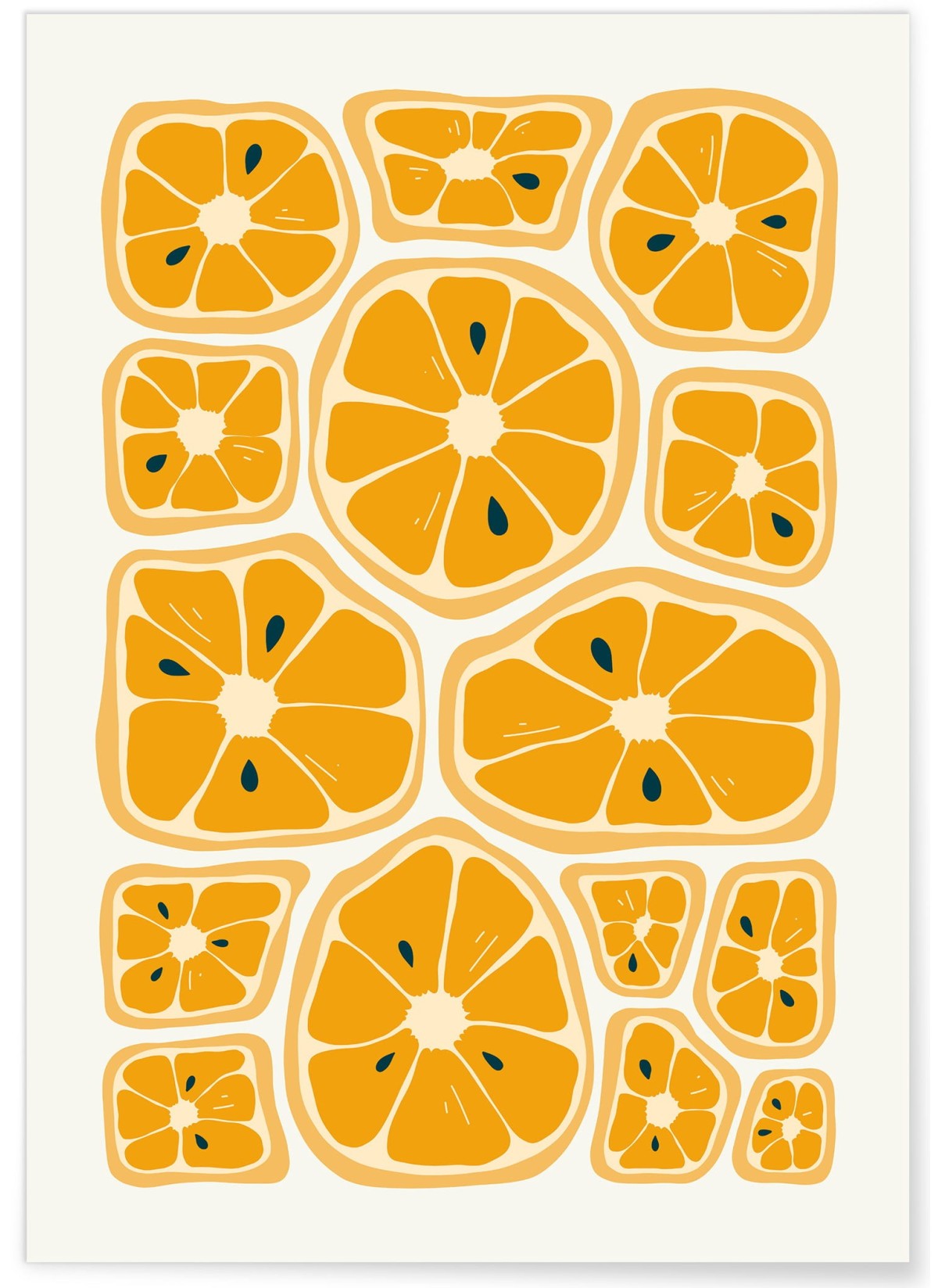 Affiche Rondelles d'Oranges, L'AFFICHERIE