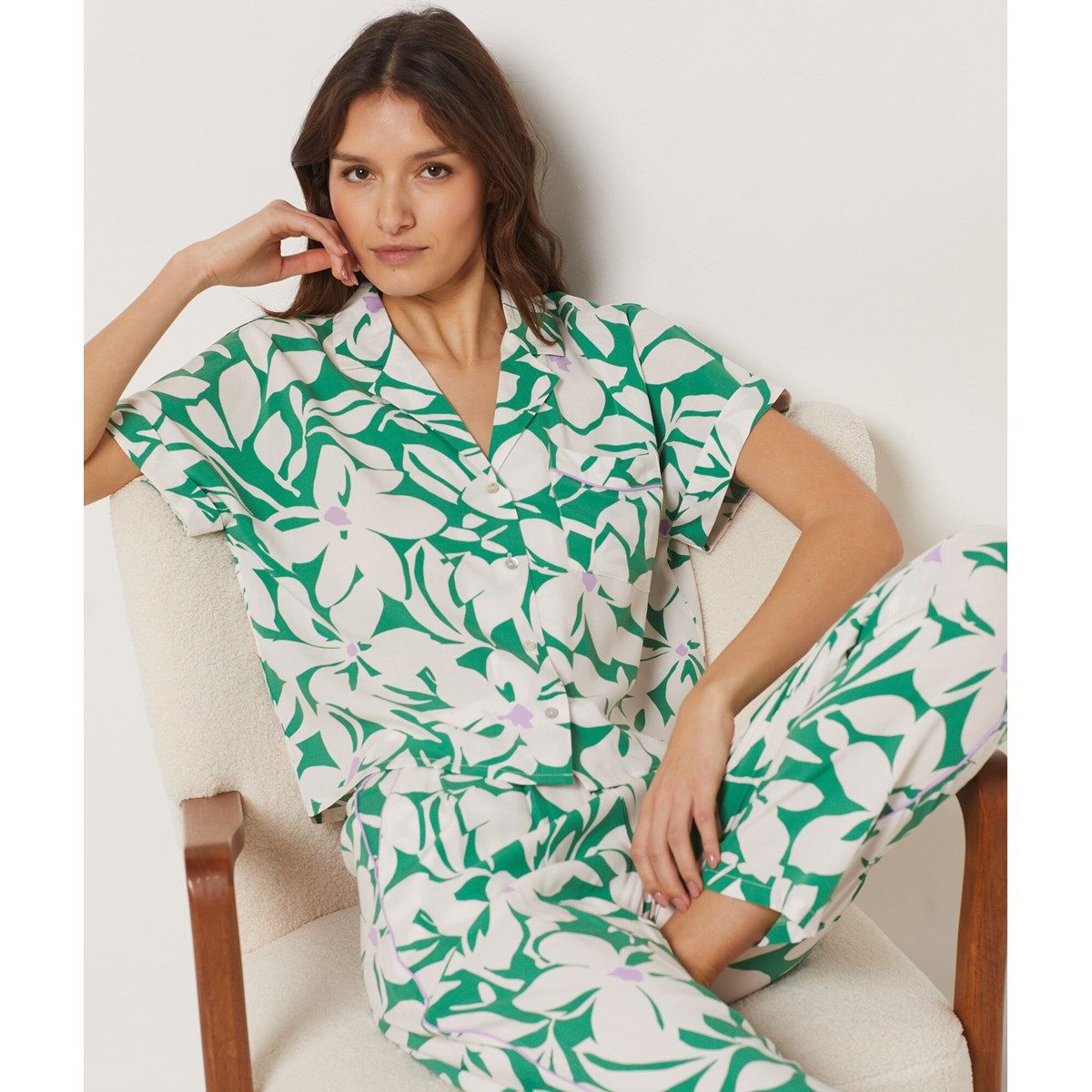 Chemise style hotsell pyjama femme