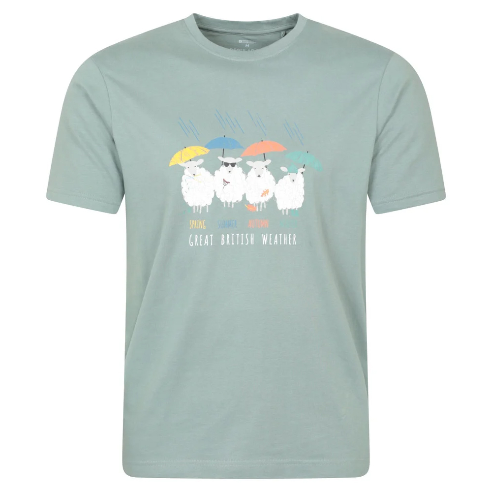 T-shirt motif/style graphique GREAT BRITISH WEATHER, MOUNTAIN WAREHOUSE