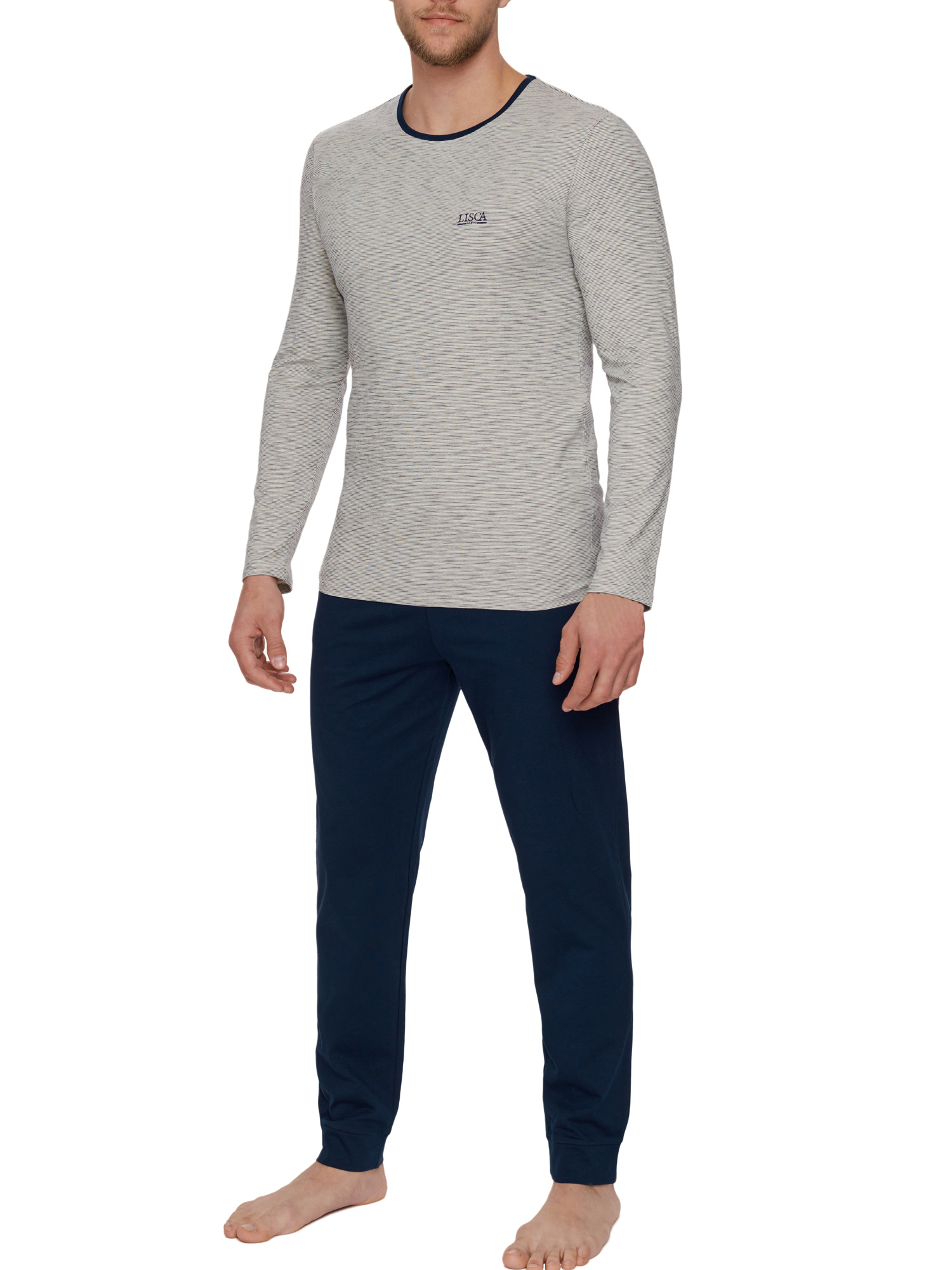 Pyjama pantalon top manches longues Atlas, LISCA