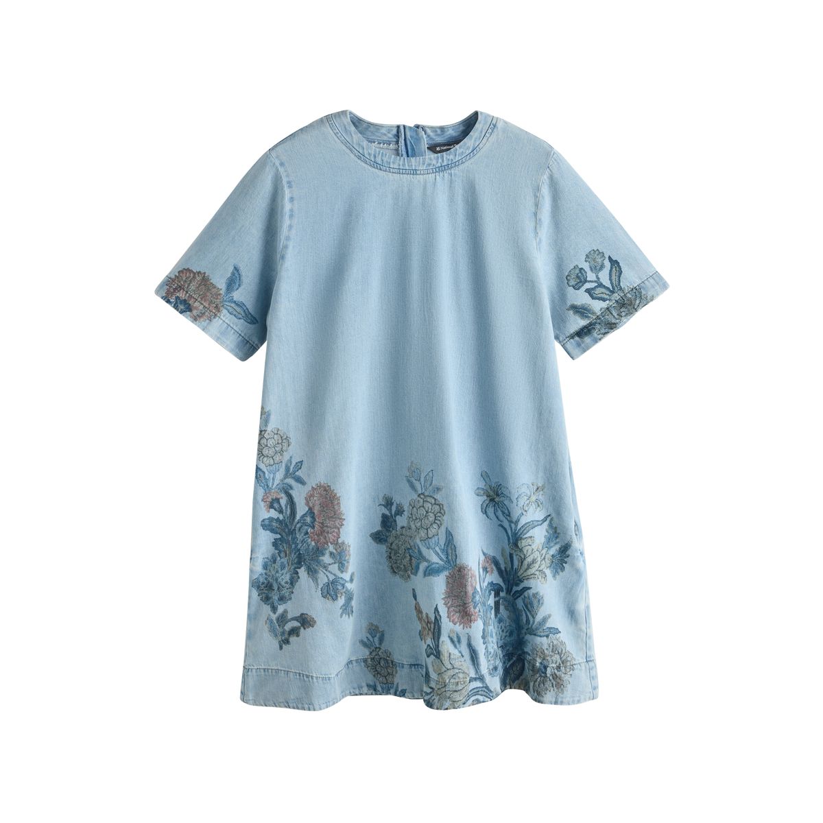 Robe t-shirt en jean national trust x next, NEXT