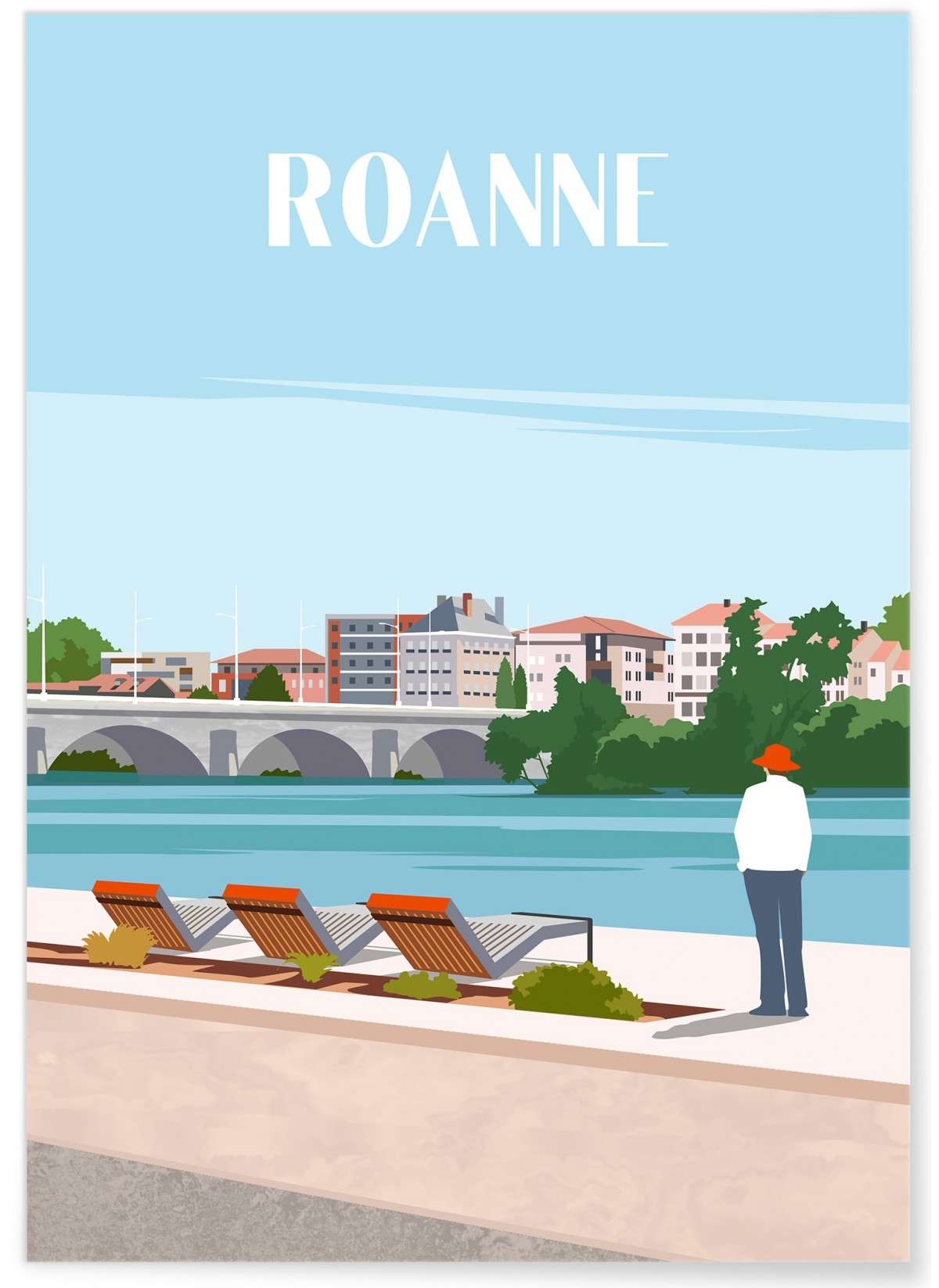 Affiche ville Roanne, L'AFFICHERIE