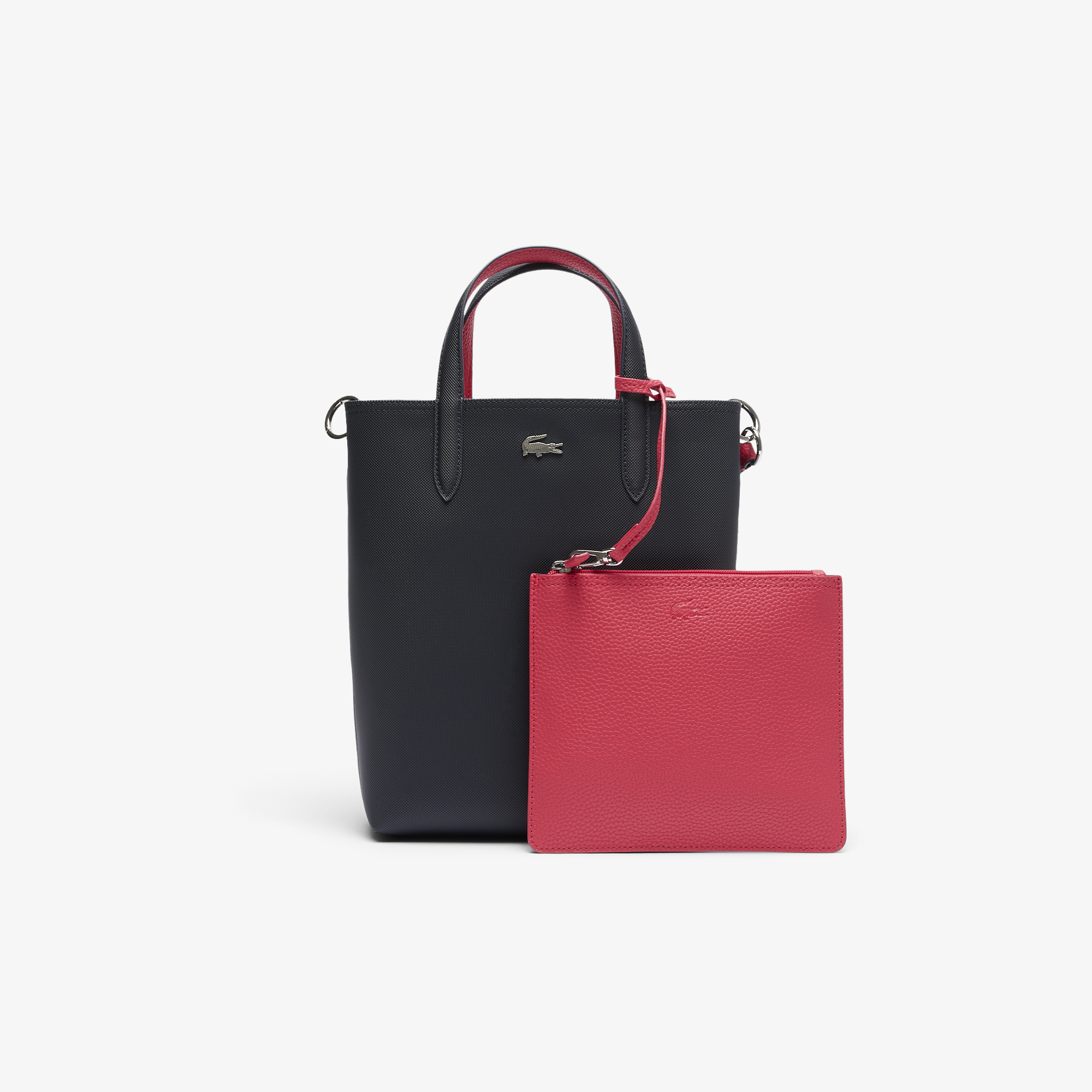 Sac cabas vertical Anna réversible, LACOSTE