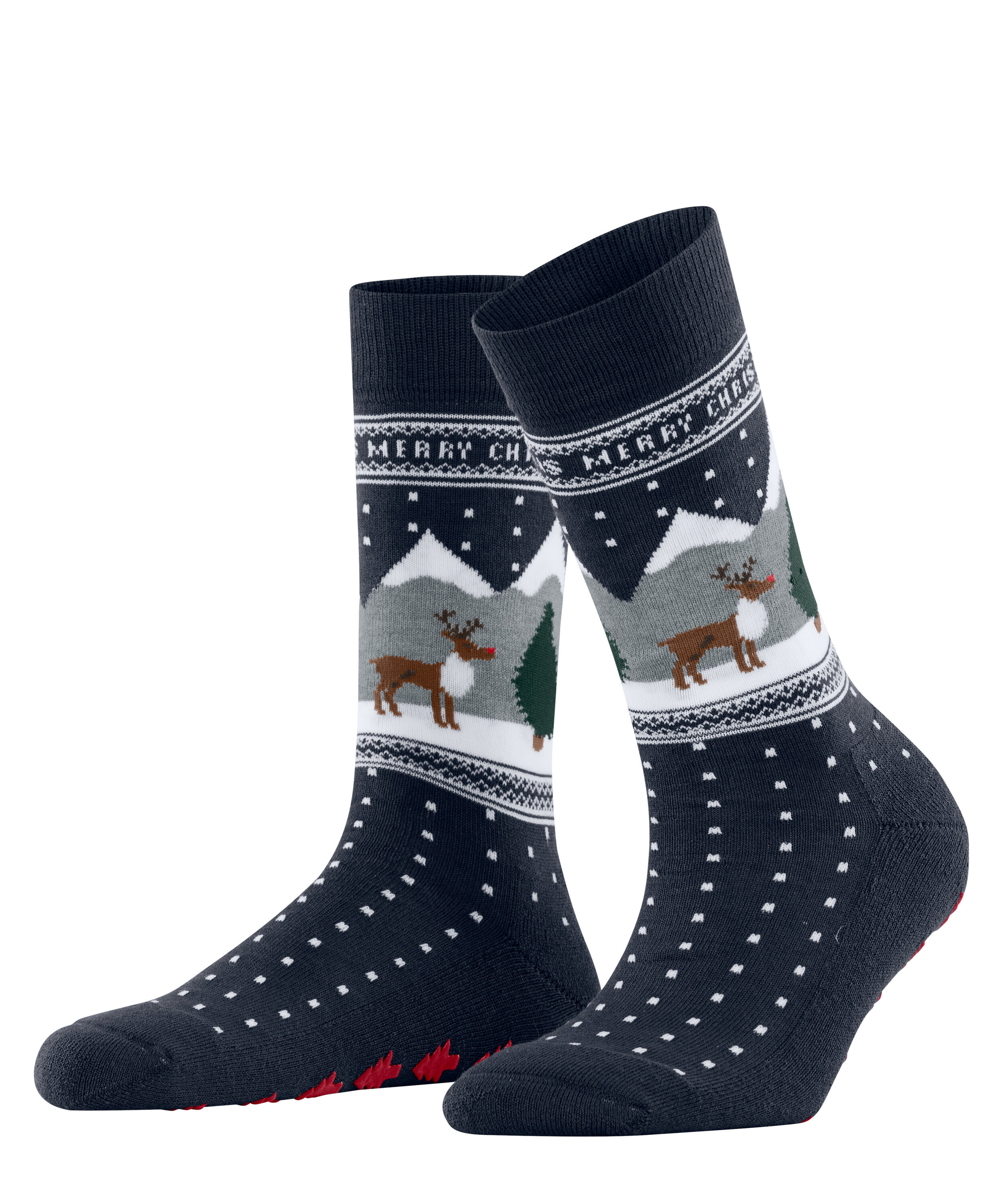Chaussettes White X-Mas Opaque, BURLINGTON