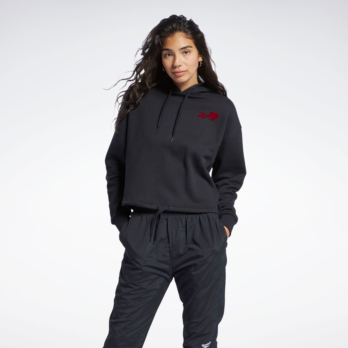 pull reebok femme noir