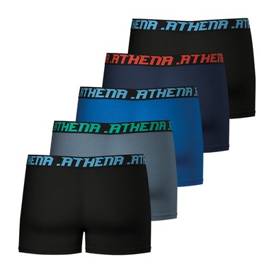 5er-Pack Boxerpants Eco Mode, unifarben ATHENA