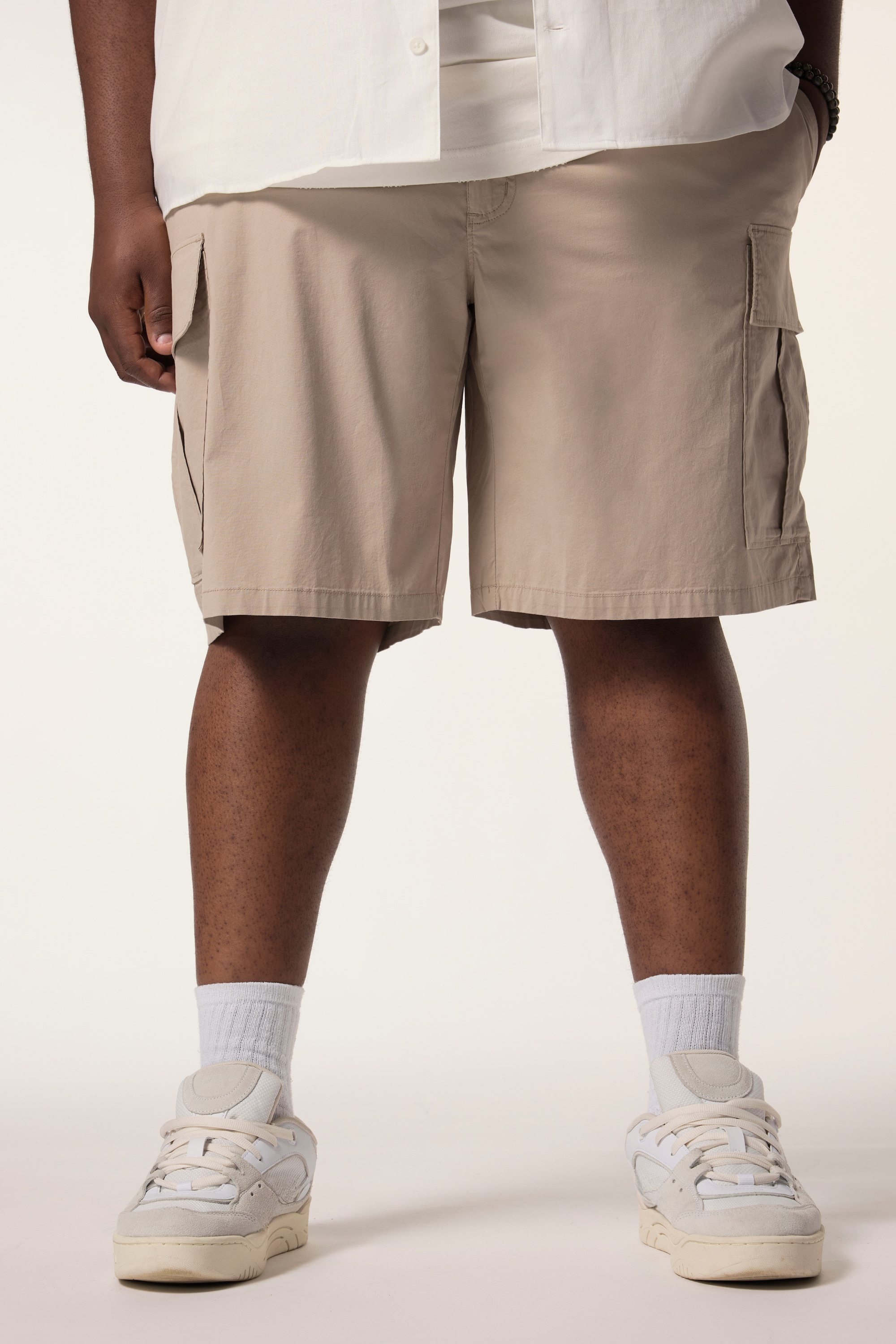 Bermuda cargo, taille élastique, STHUGE