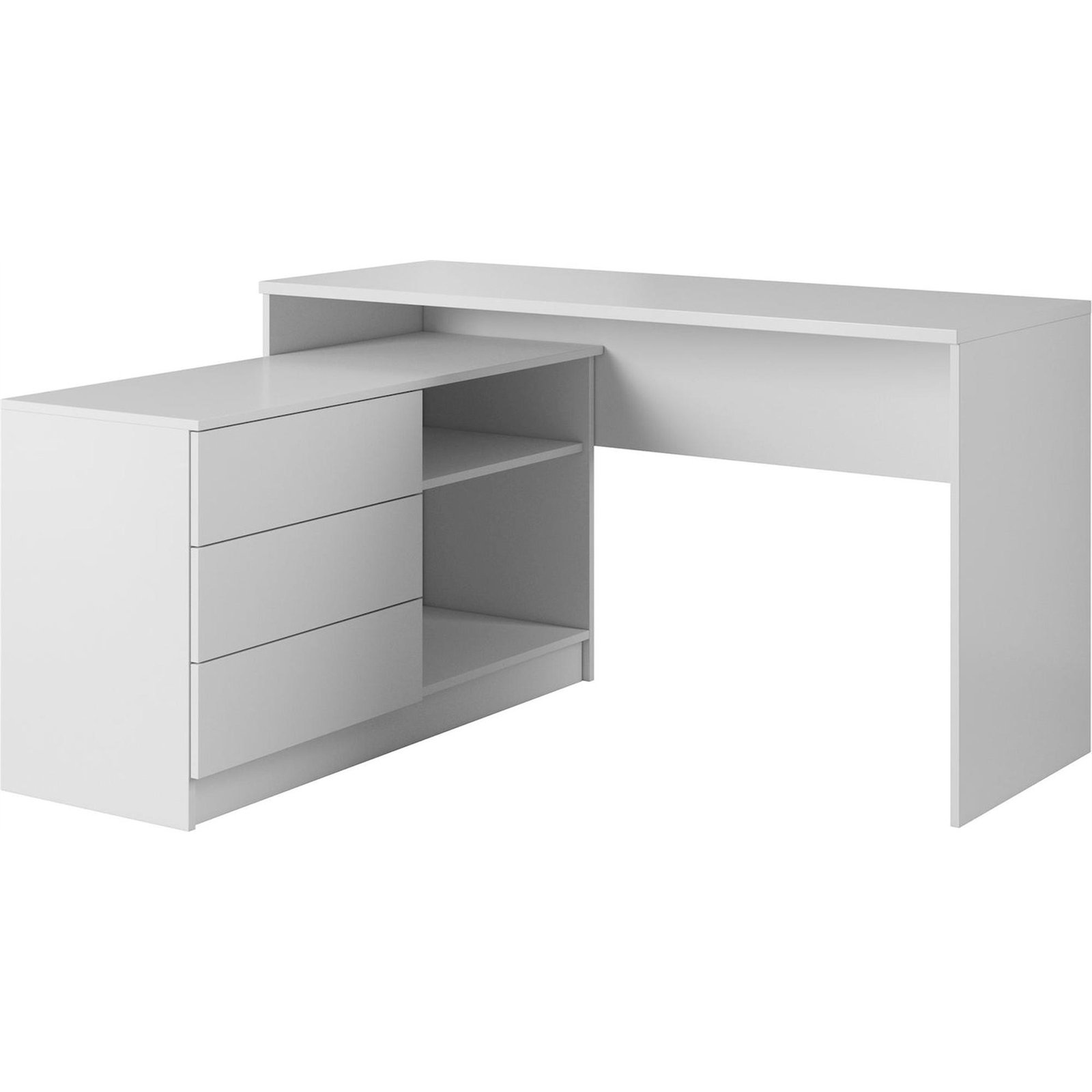 Bureau avec caisson réversible SIHAJO, RECOLLECTION