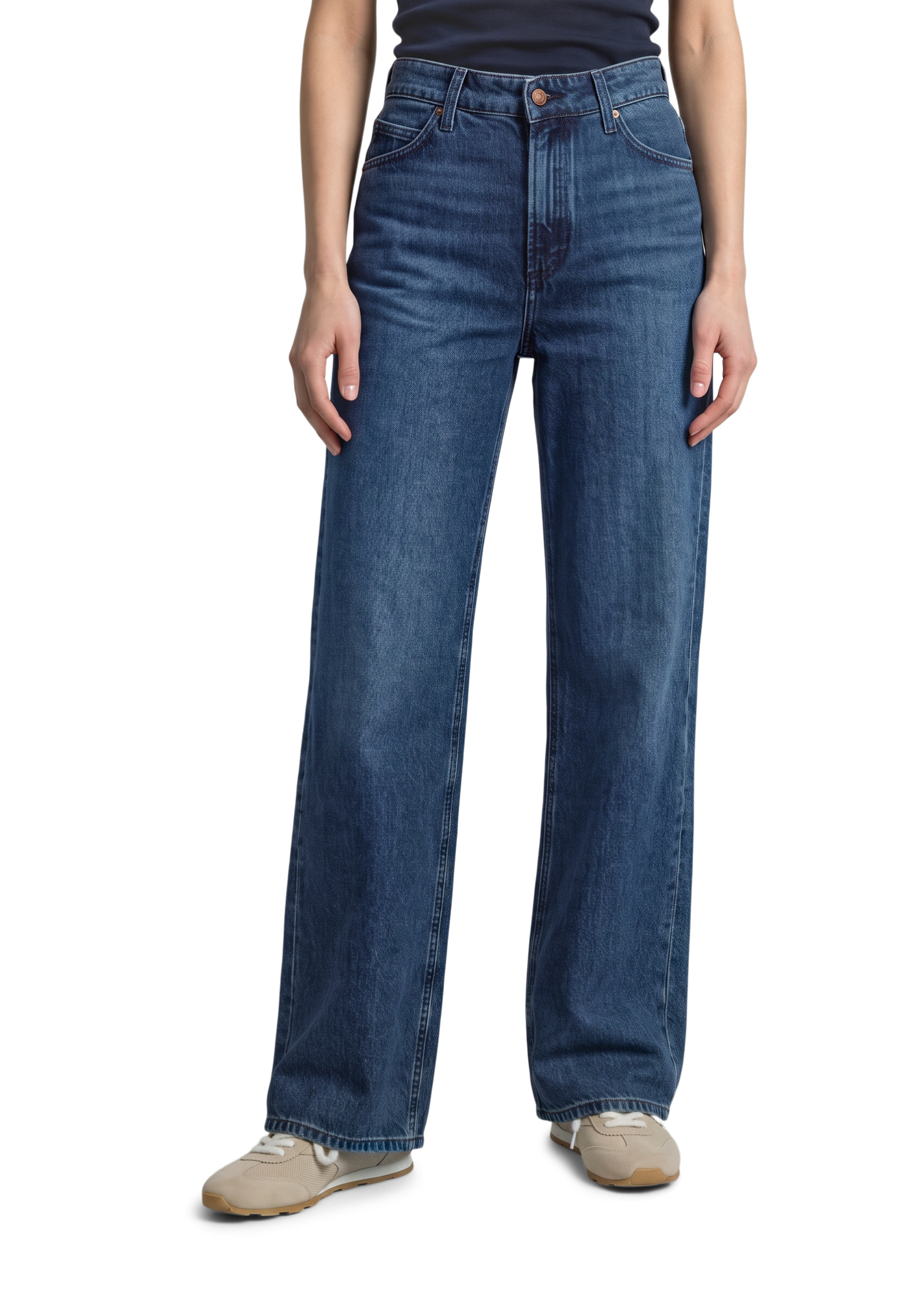 Jeans modèle Tomma large en coton sans stretch, MARC O’POLO DENIM