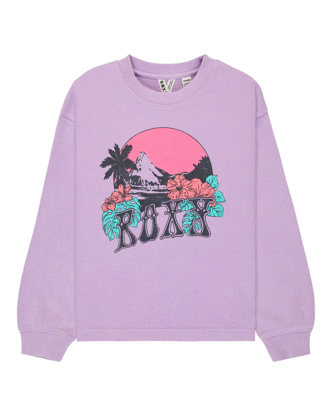 T-Shirt, manches longues, col rond, ., ROXY