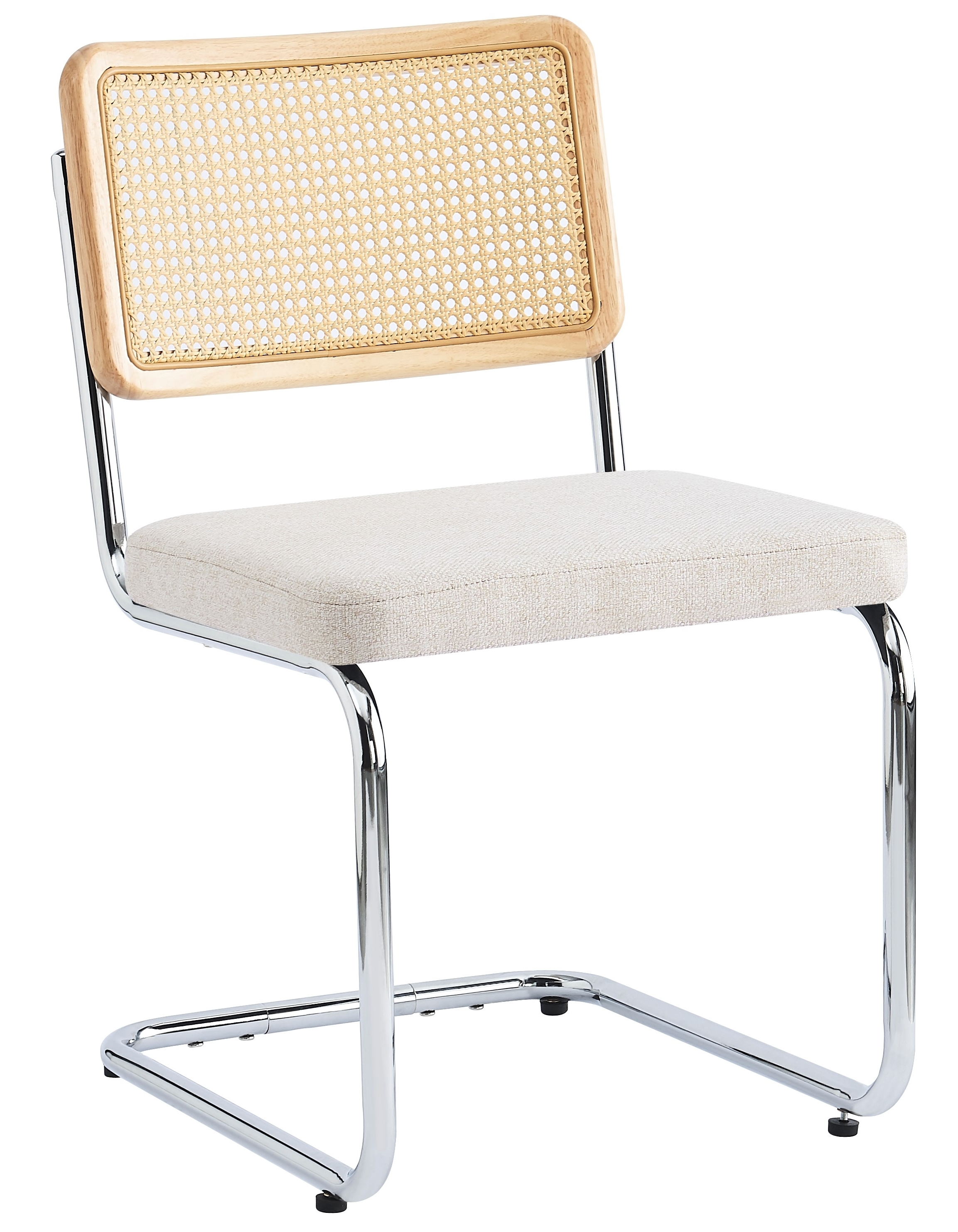 Lot de 2 chaises métal et cannage, SOFIA, NORDLYS