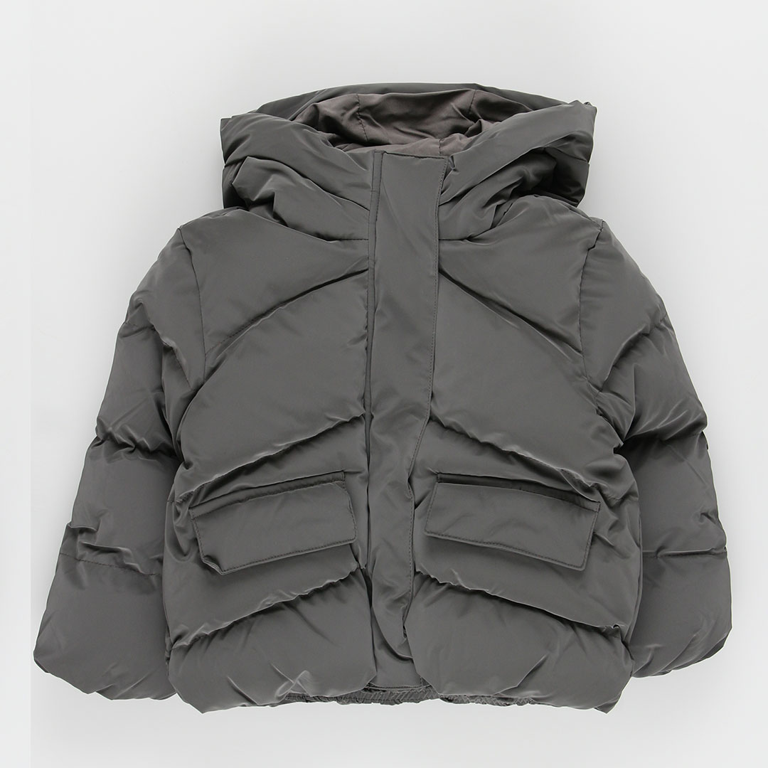 Parka fille en tissu technique à capuche, BOBOLI