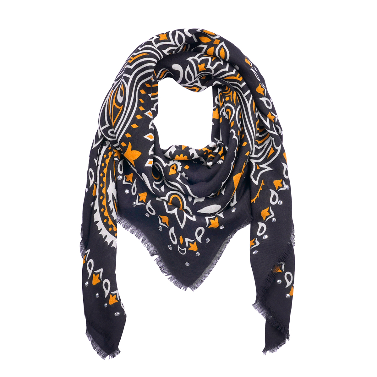 Grand foulard à motifs PAISLEY, WILD