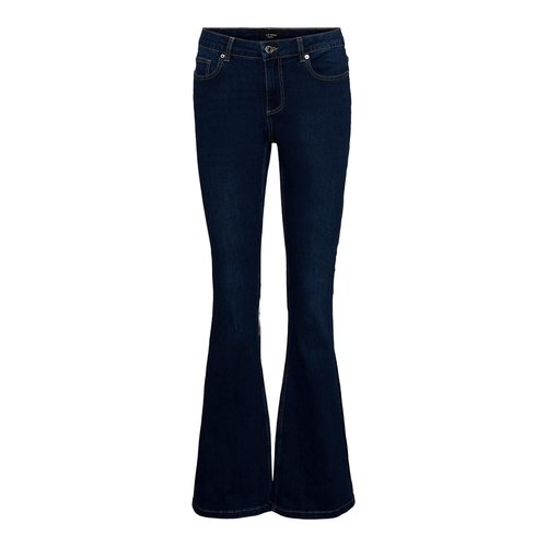 Jeans flare, cintura standard dark blue Vero Moda