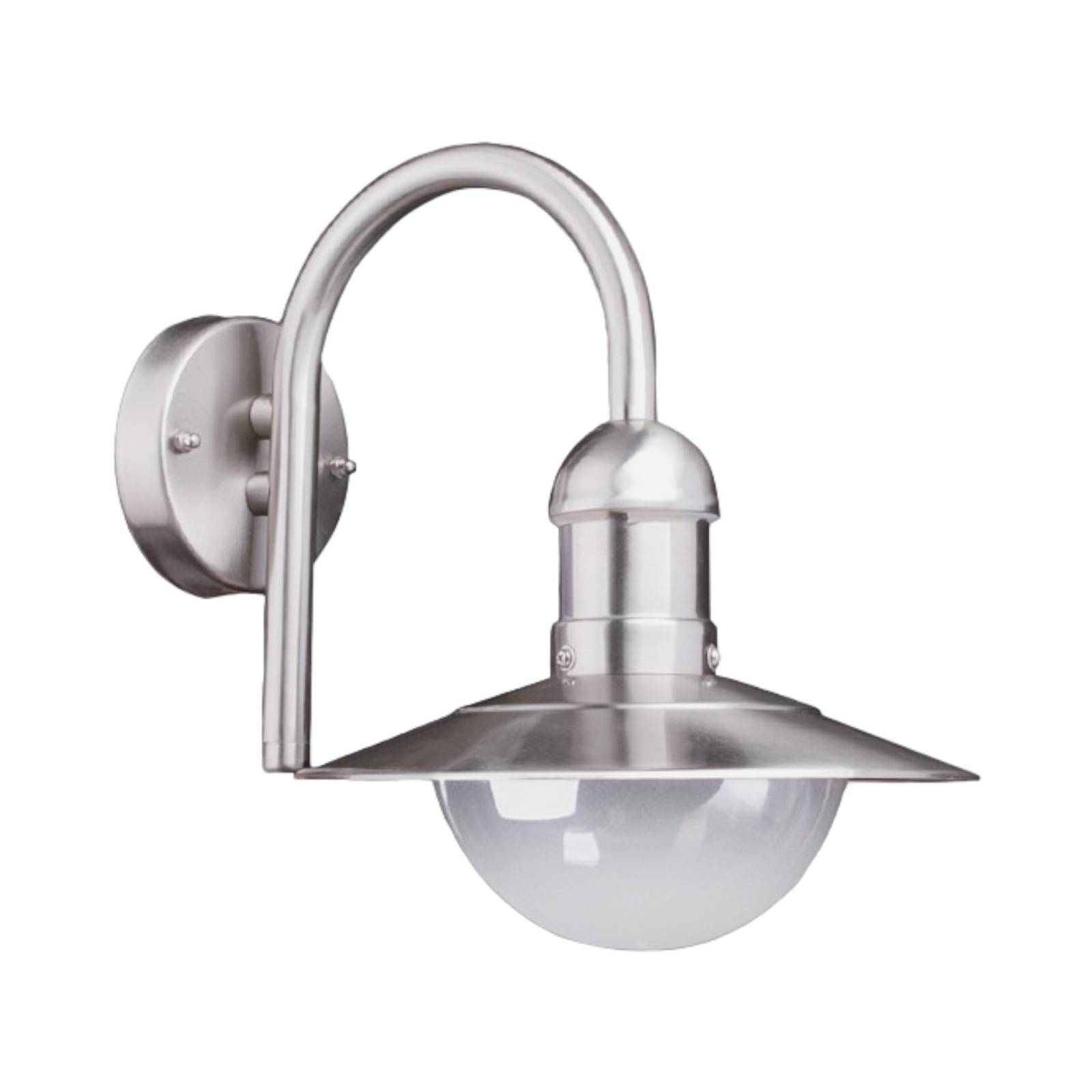 Applique extérieure en inox moderne, Damion, LINDBY