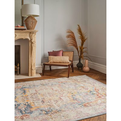 Traditional Persian Style Distressed Rug SO'HOME