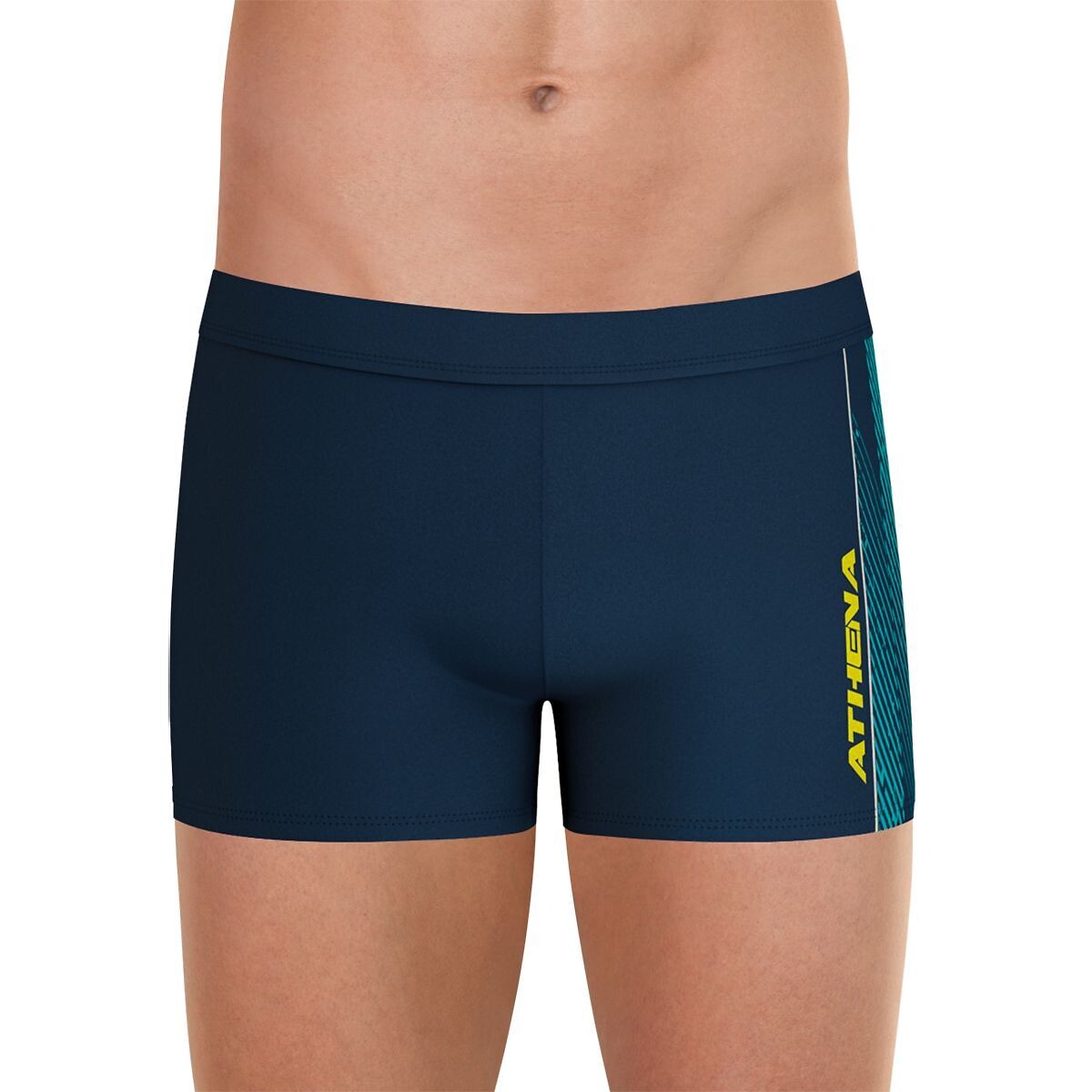 Sport construction swim trunks, navy blue, Athena | La Redoute