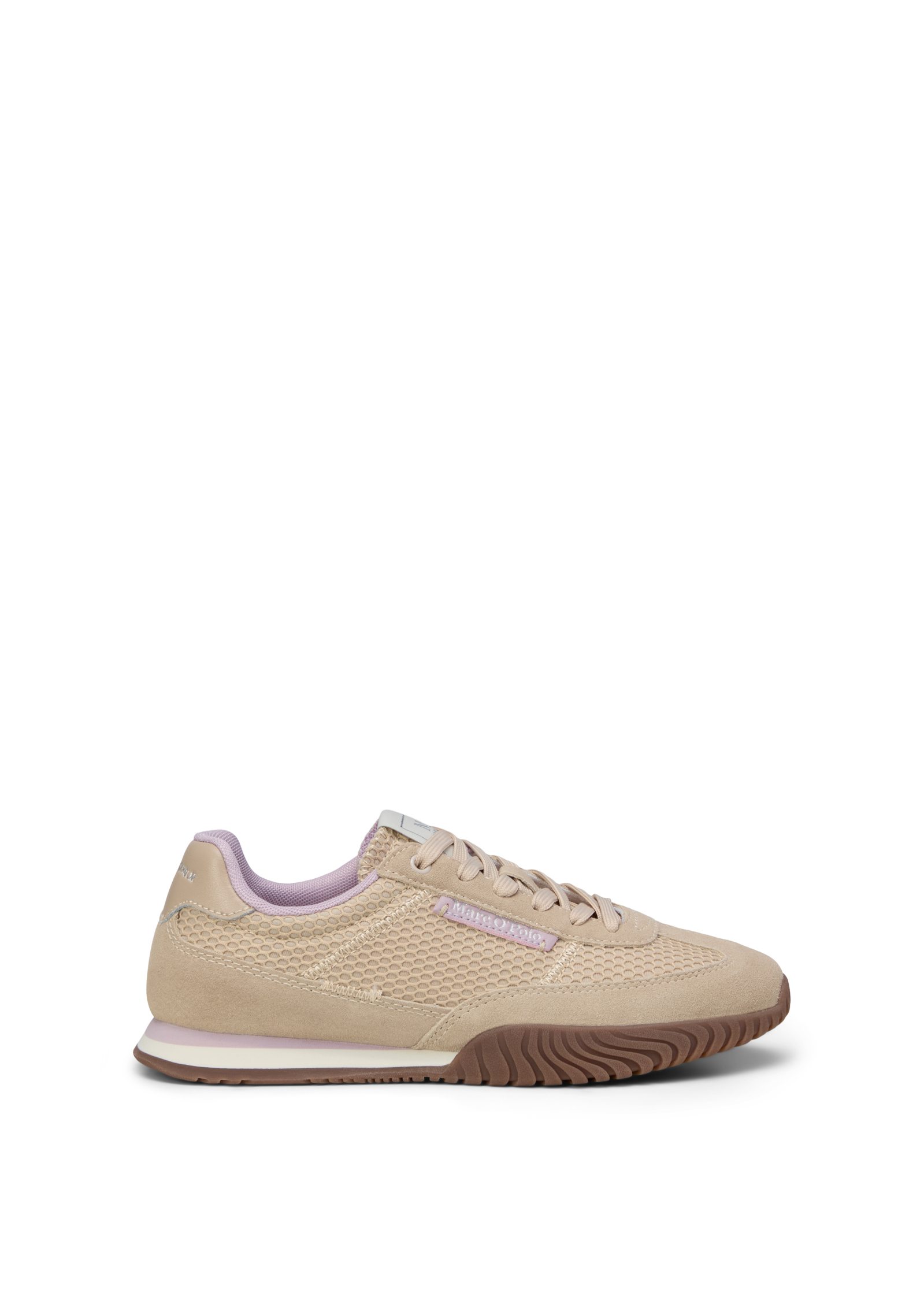 Baskets Modèle Gustafina en cuir et polyester, MARC O'POLO