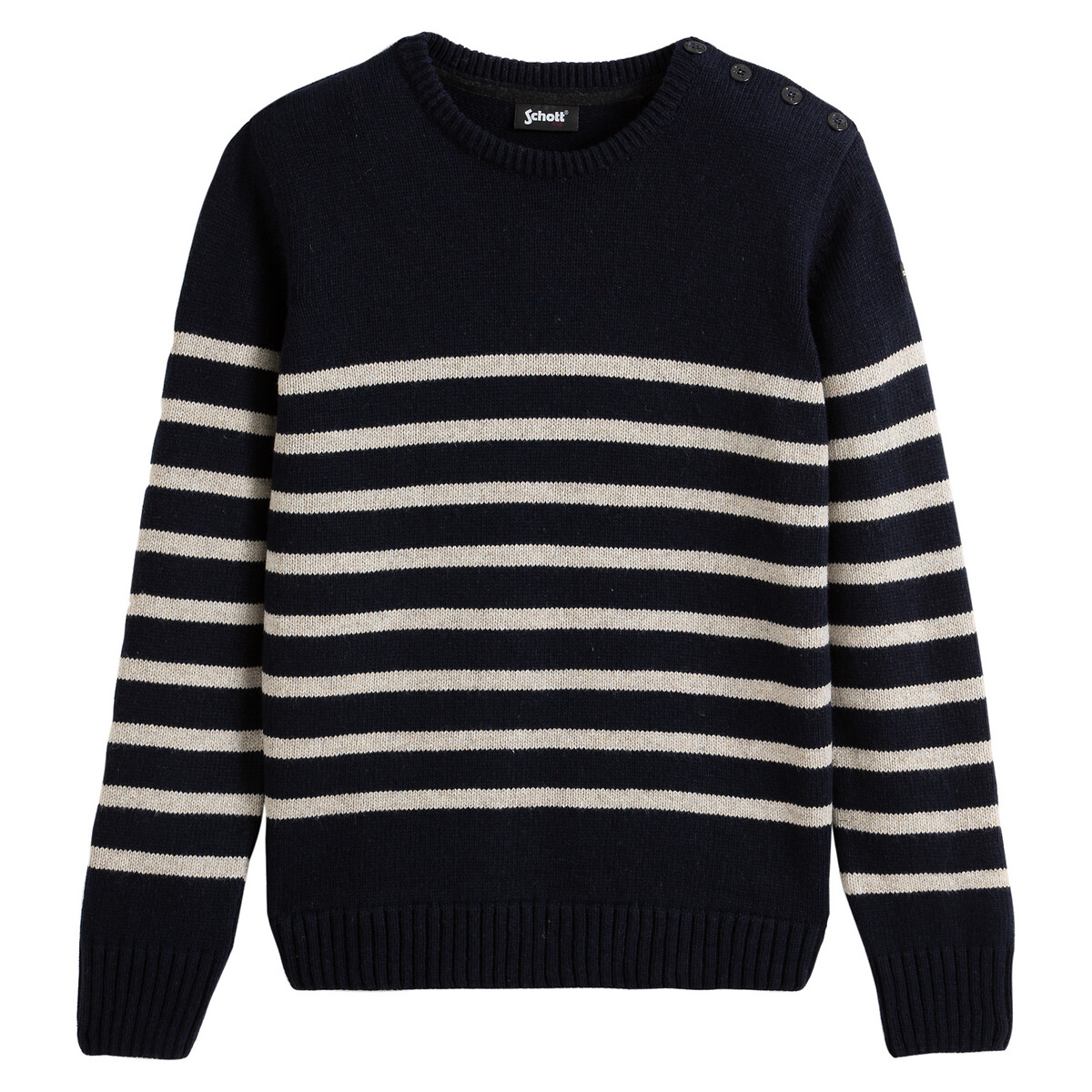 PL Outrider 1 Jumper with Breton Stripes
