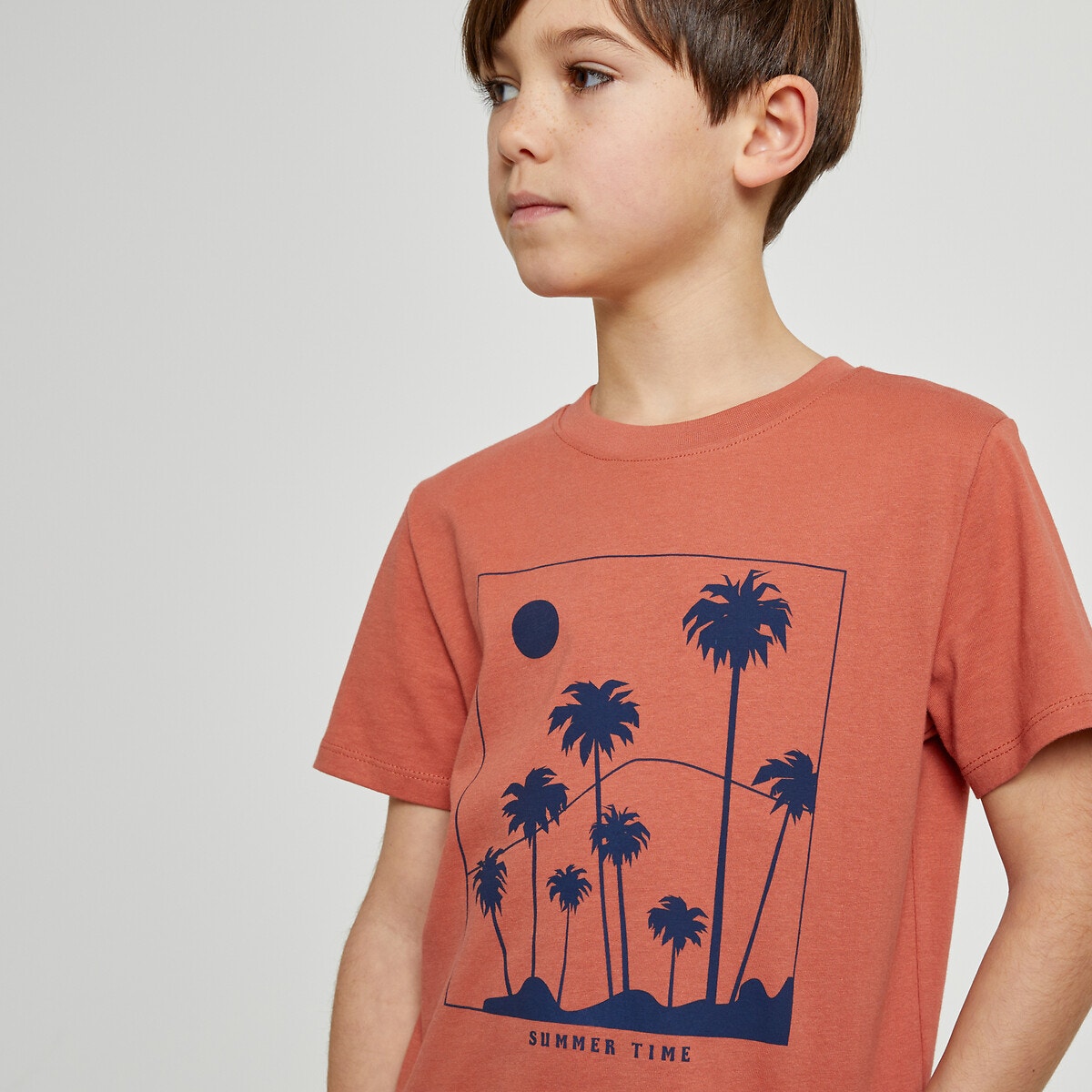 Tee shirt rouge enfant La Redoute