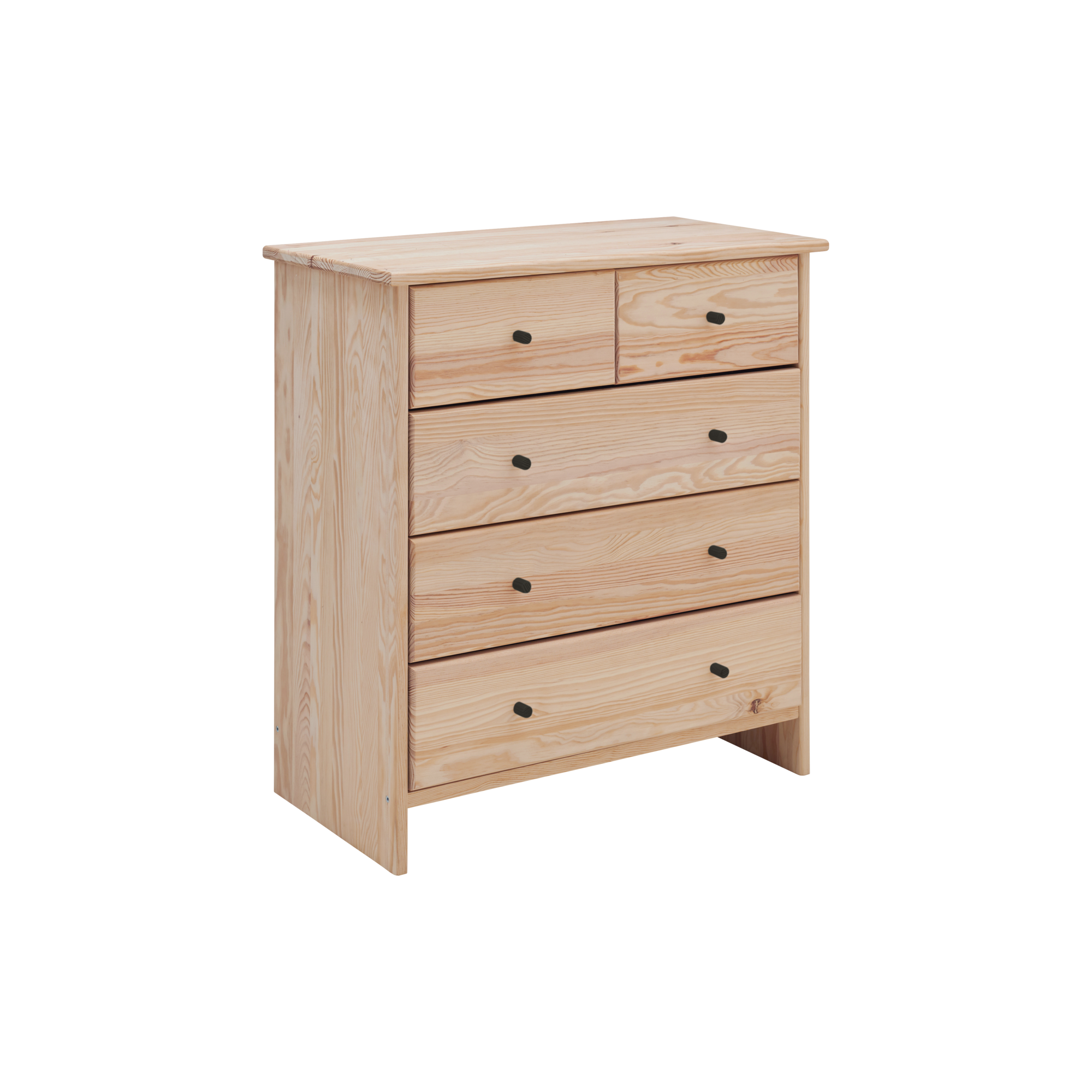 Commode bois massif 5 tiroirs - IRIS, CAMIF