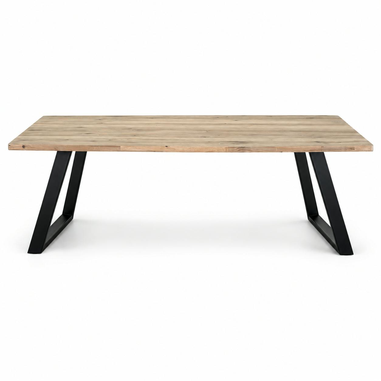 Table à manger extensible bois blanchi 200 cm COSTENTA, PIER IMPORT