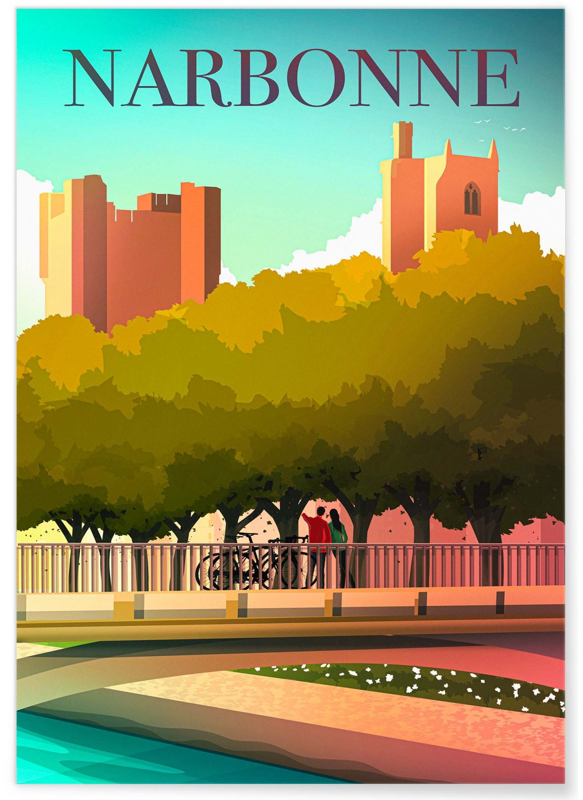 Affiche ville Narbonne, L'AFFICHERIE