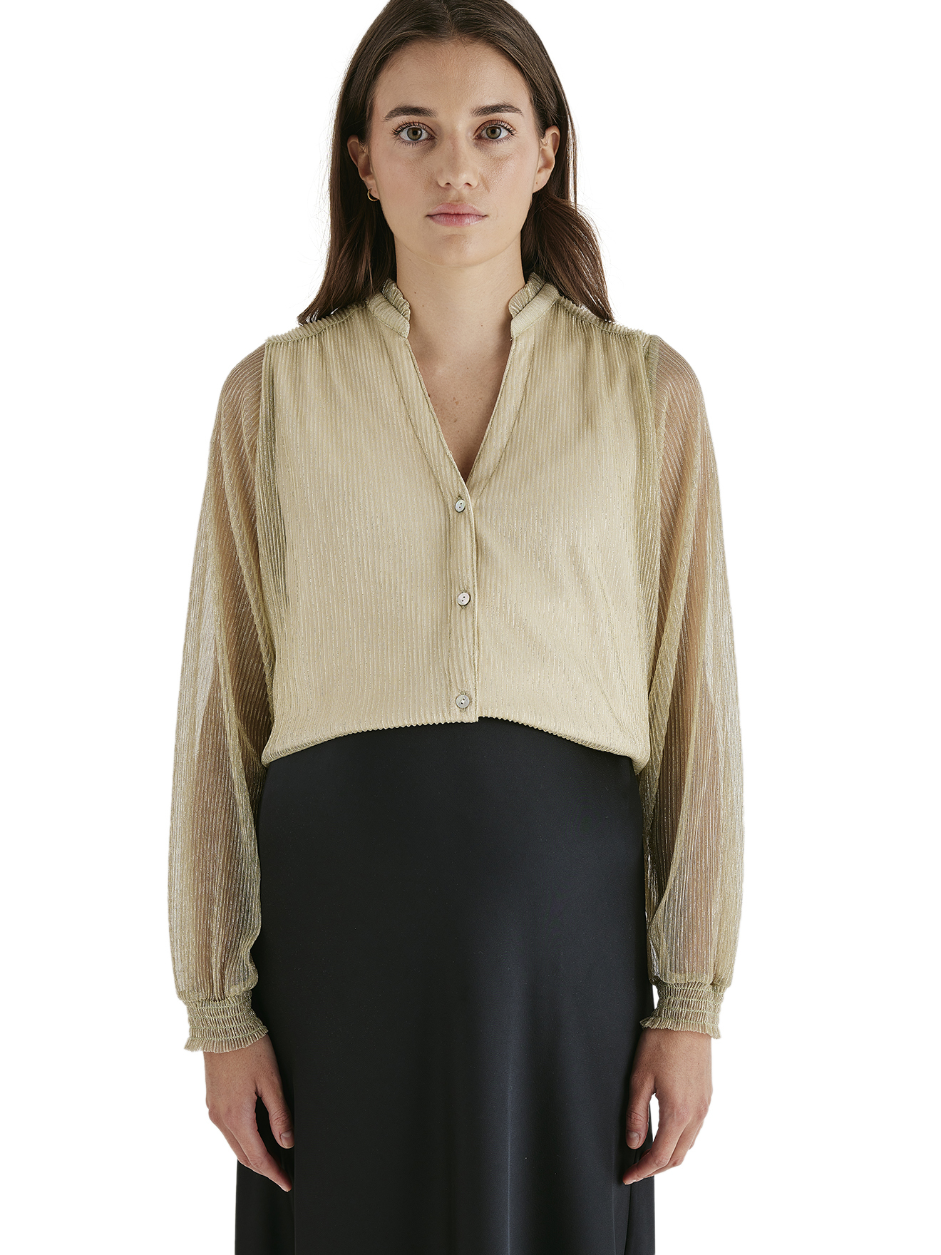 Chemisier grossesse en tulle et Fil textile®, VERTBAUDET