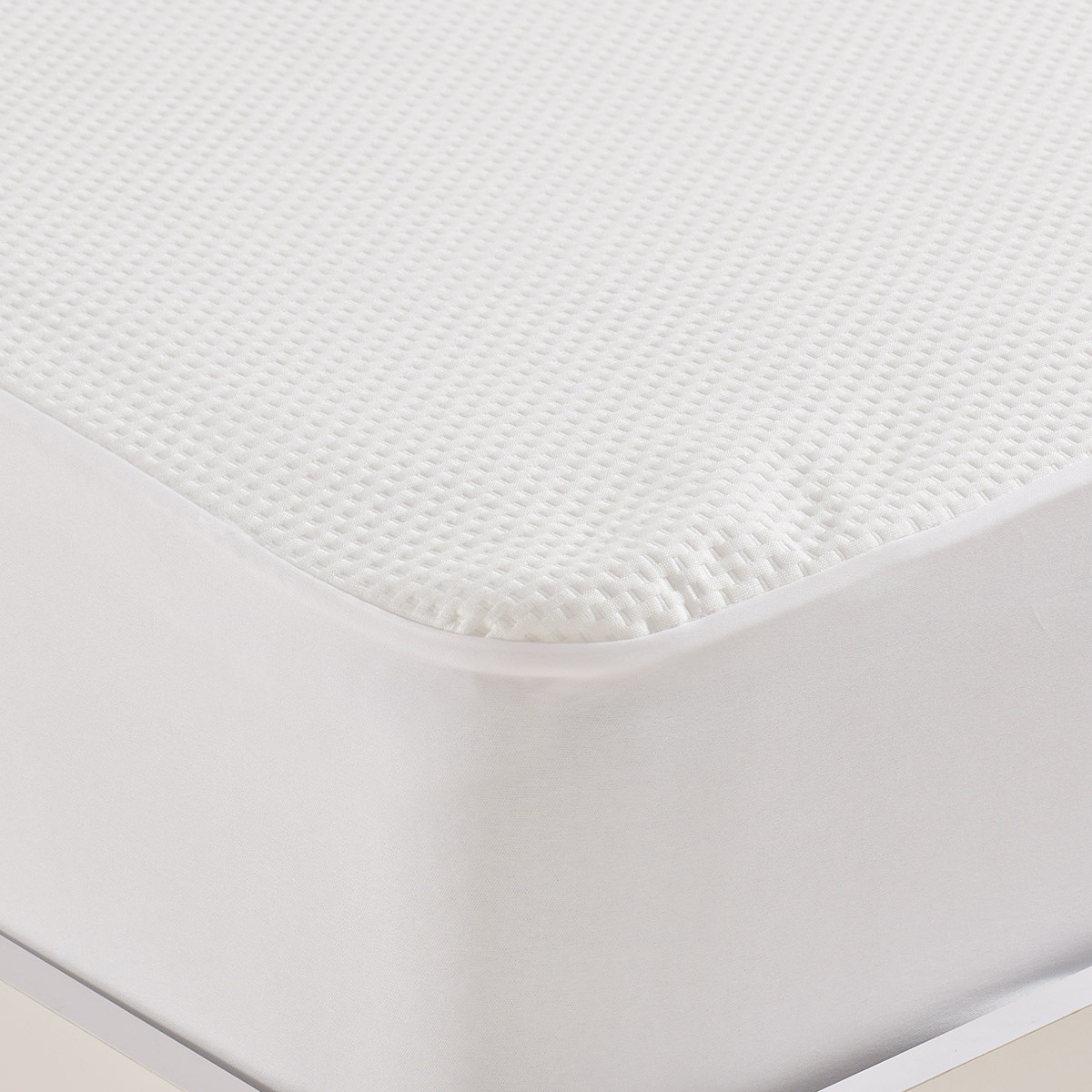 Protège matelas imperméable bonnet 30 cm SERENA, SENSEI MAISON