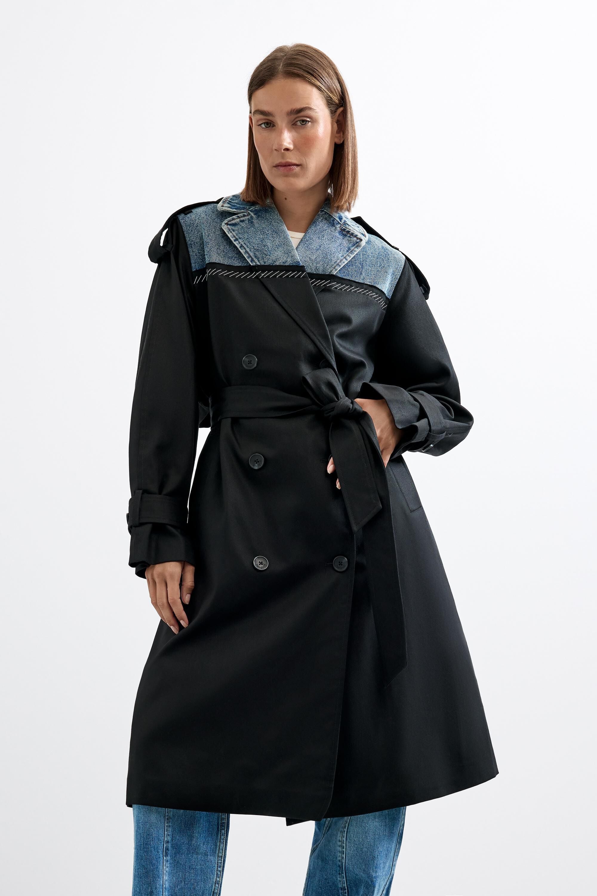 MANTEAU TRENCH LONG, DESIGUAL
