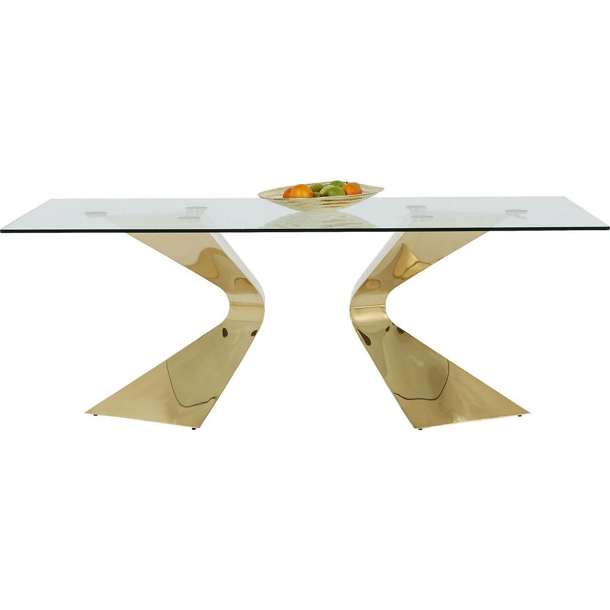 Table Gloria Gold 100x200cm, KARE DESIGN