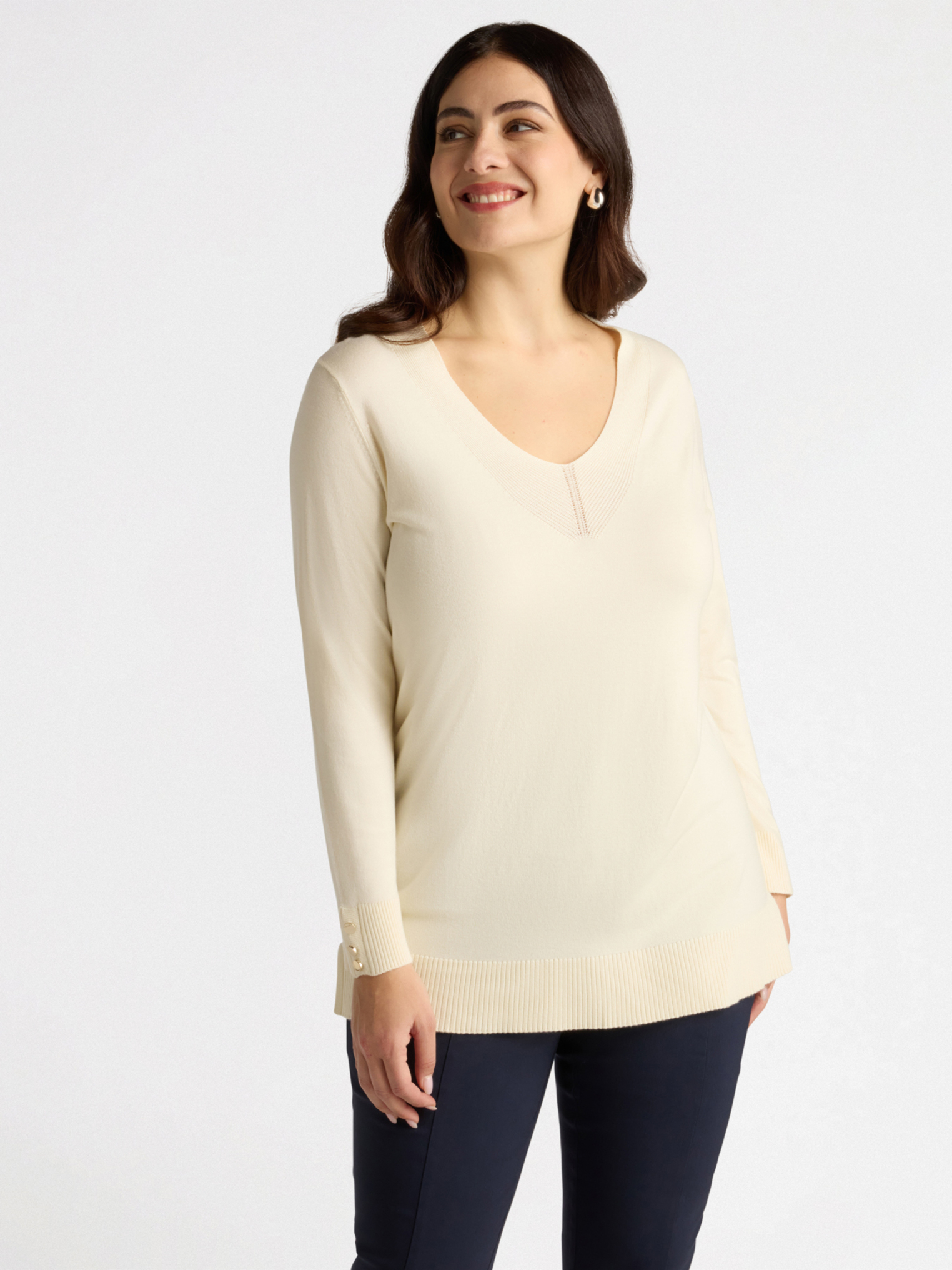 Pull long en viscose LENZING™ ECOVERO™, FIORELLA RUBINO