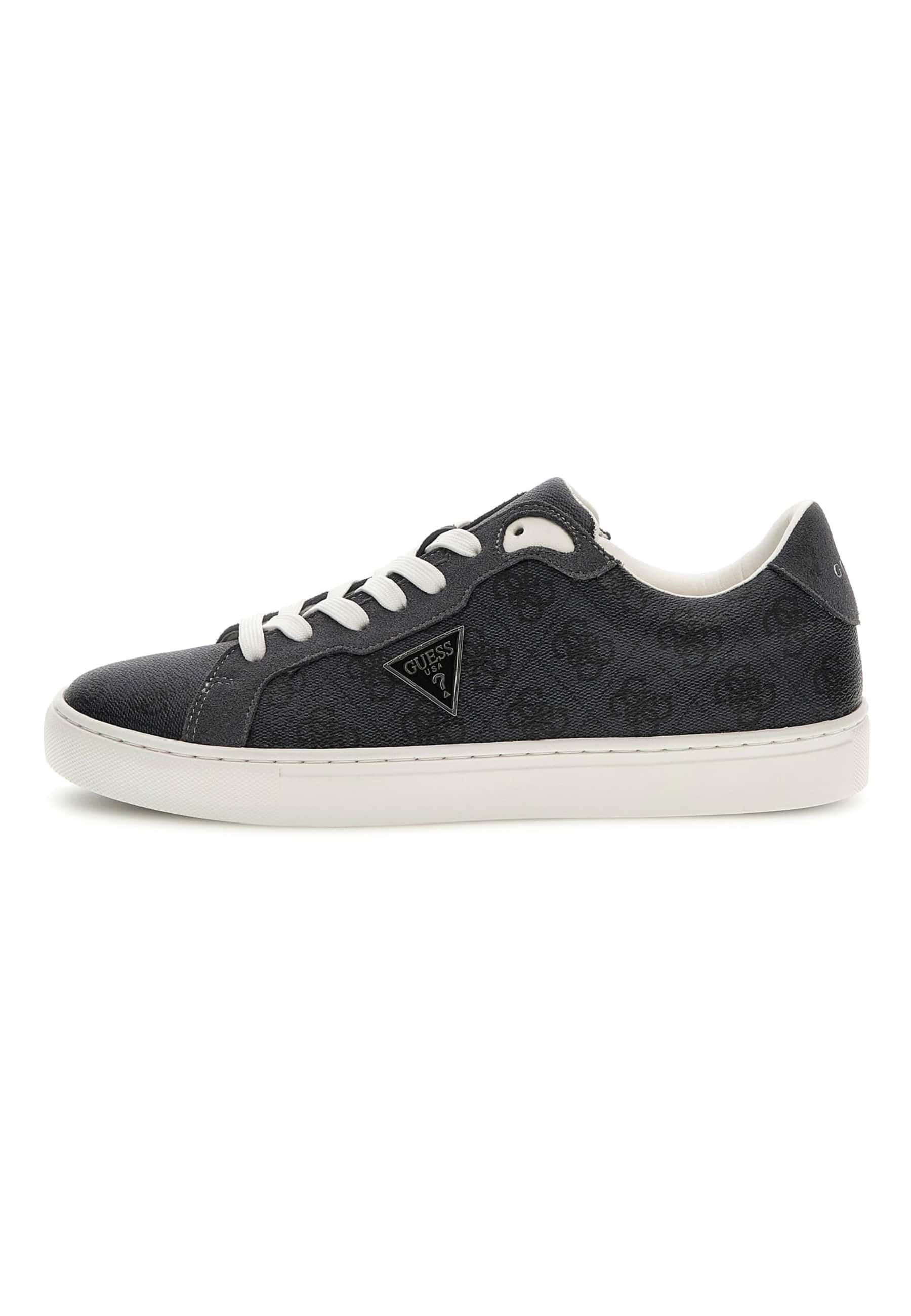 Sneakers Todi Cuir Mélangé, GUESS