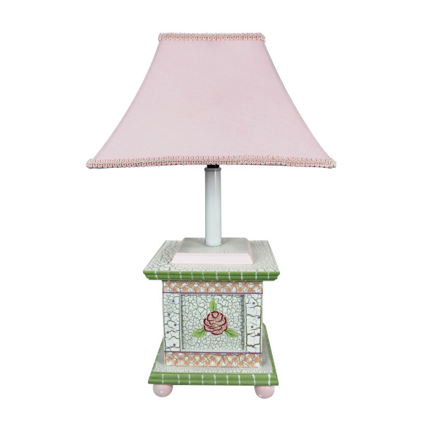 Lampe Chevet Bureau Enfant CRACKLED ROSE, TEAMSON KIDS