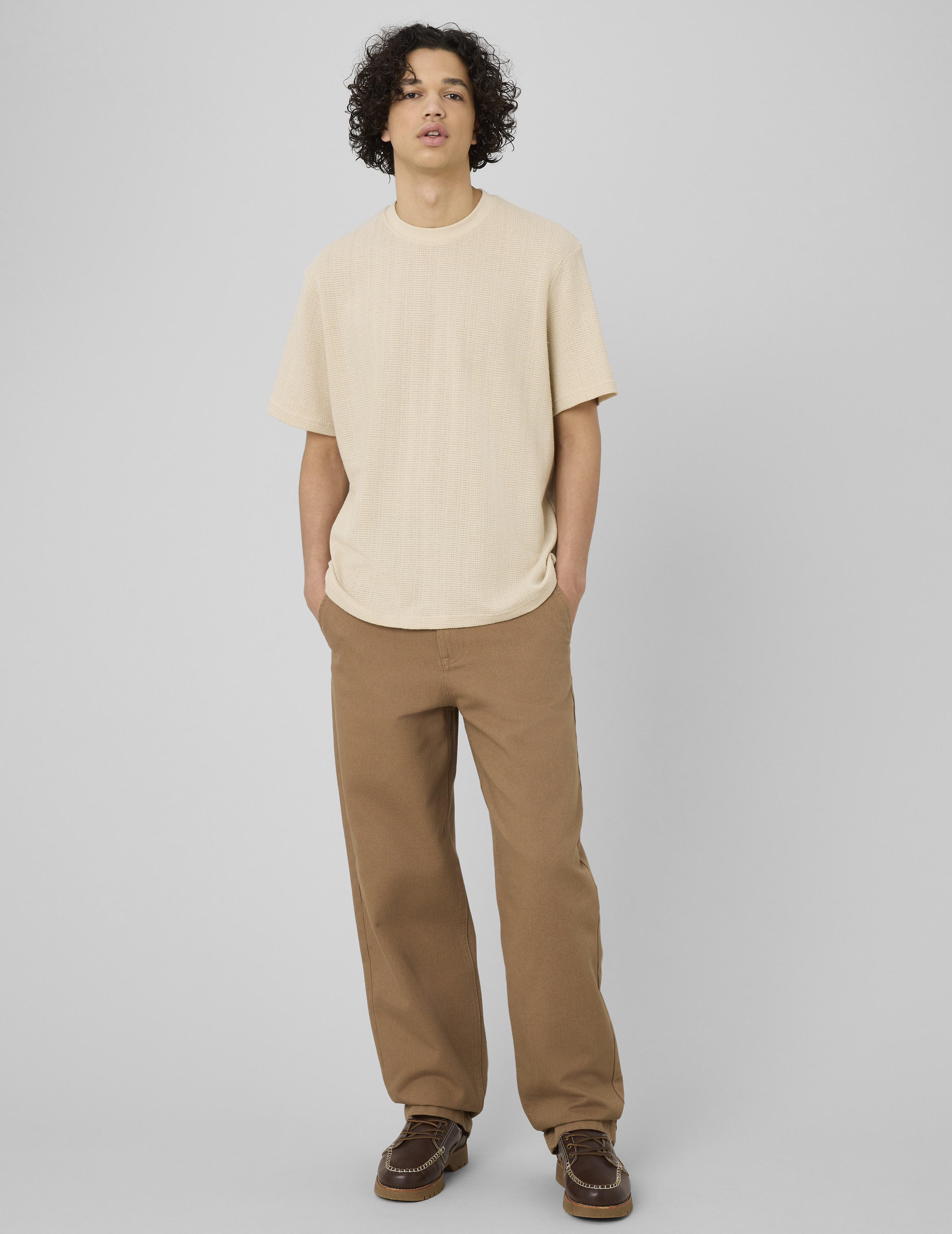Pantalon loose canvas, BZB