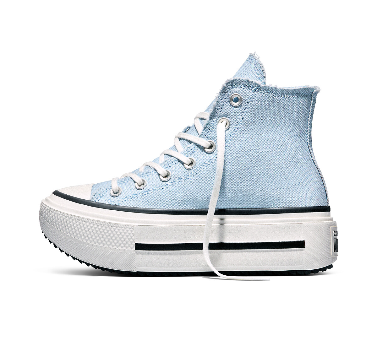 Converse Zapatillas CHUCK TAYLOR ALL STAR LIFT DOUBLE STACK HI DISTRESSED CANVAS — photo 4