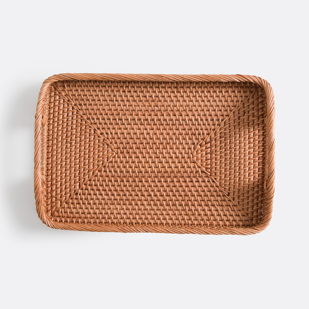 Taran Rectangular Woven Rattan Tray, LA REDOUTE INTERIEURS