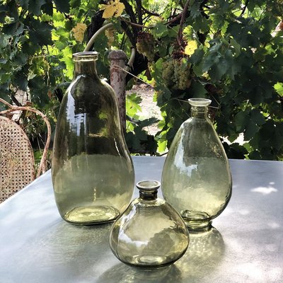Vase soliflore en verre bosselé DECOCLICO
