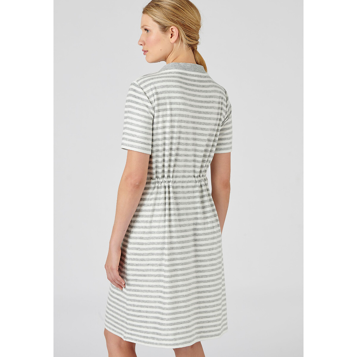 Robe de detente zippee en eponge Damart La Redoute