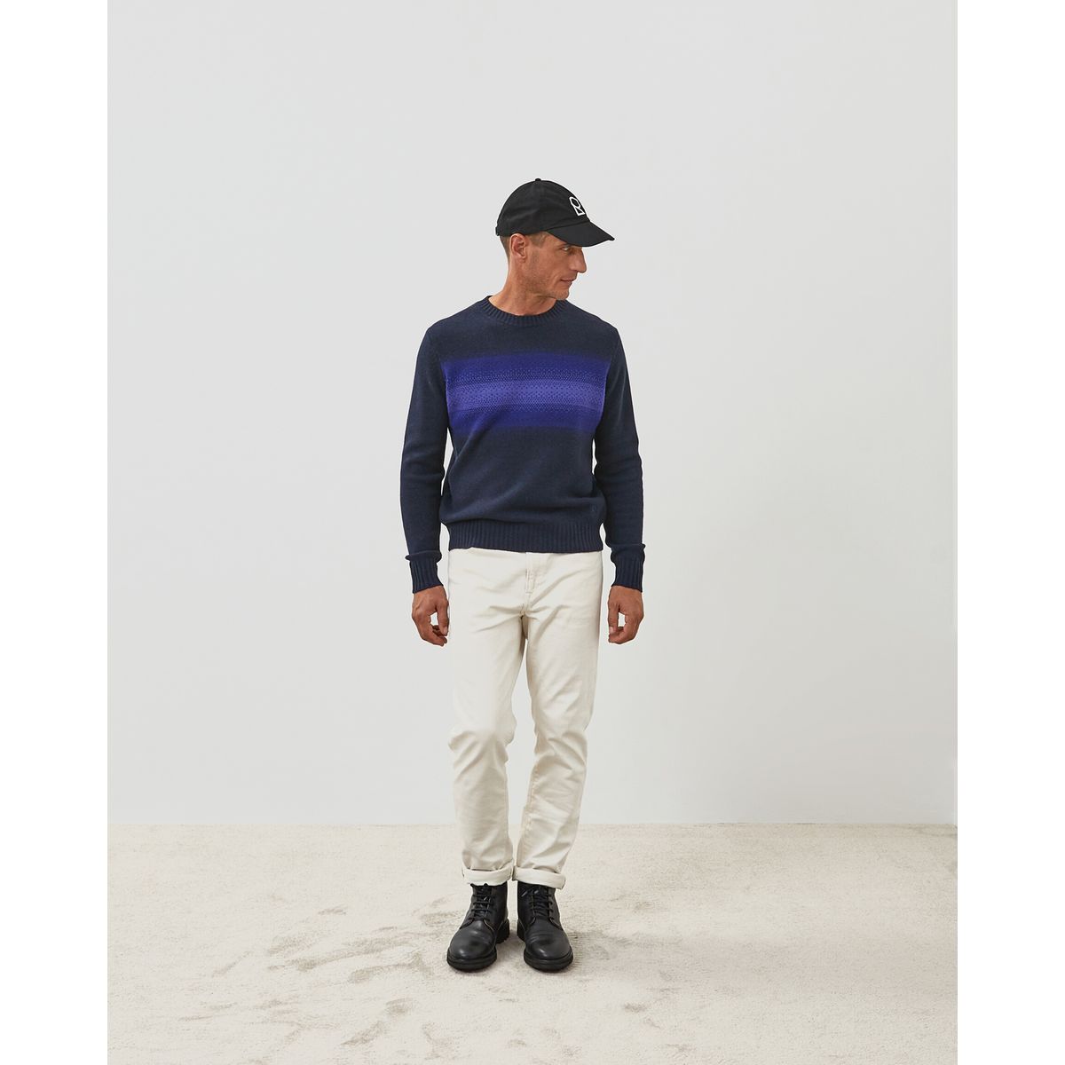 Pull losange homme La Redoute