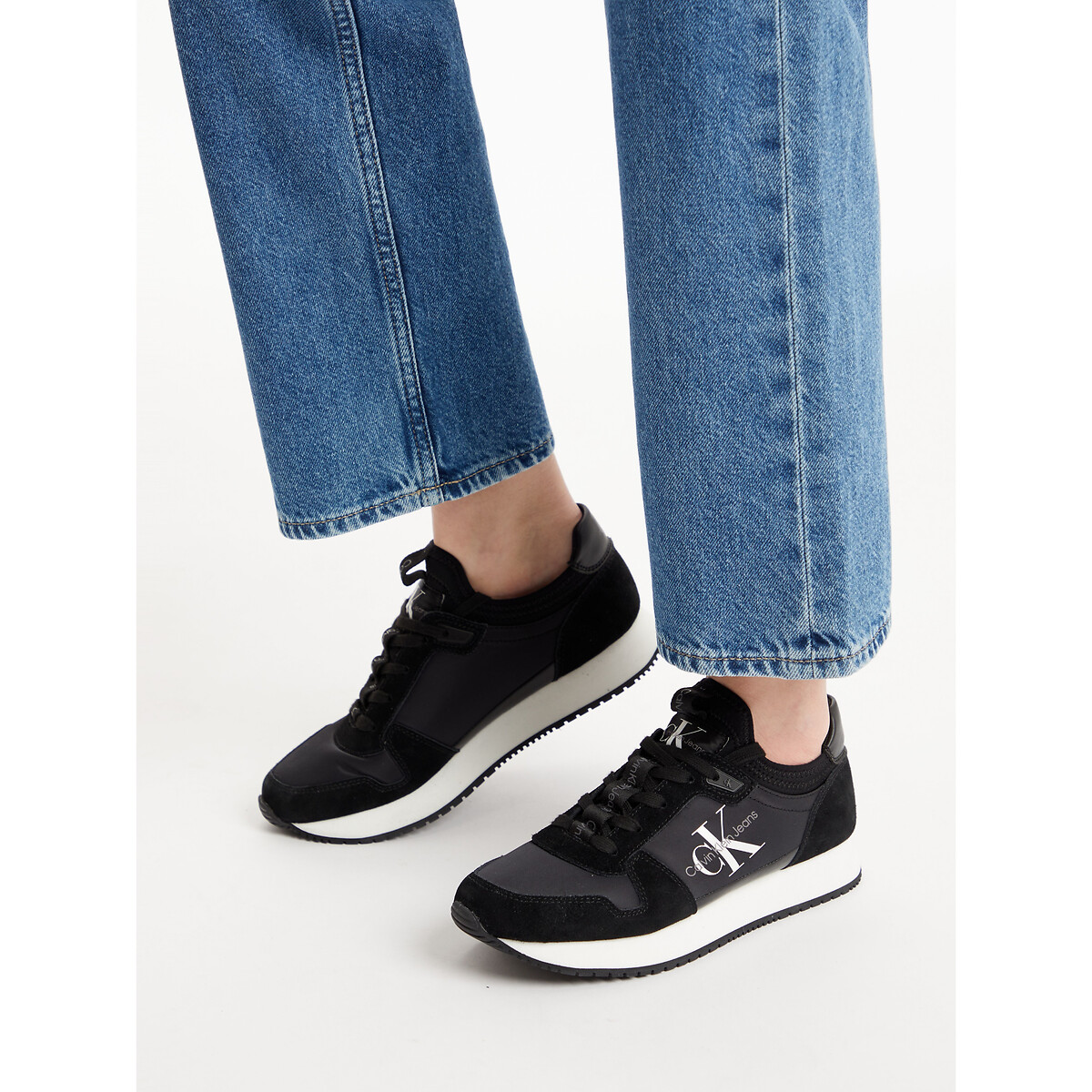 Calvin klein cheap jean trainers