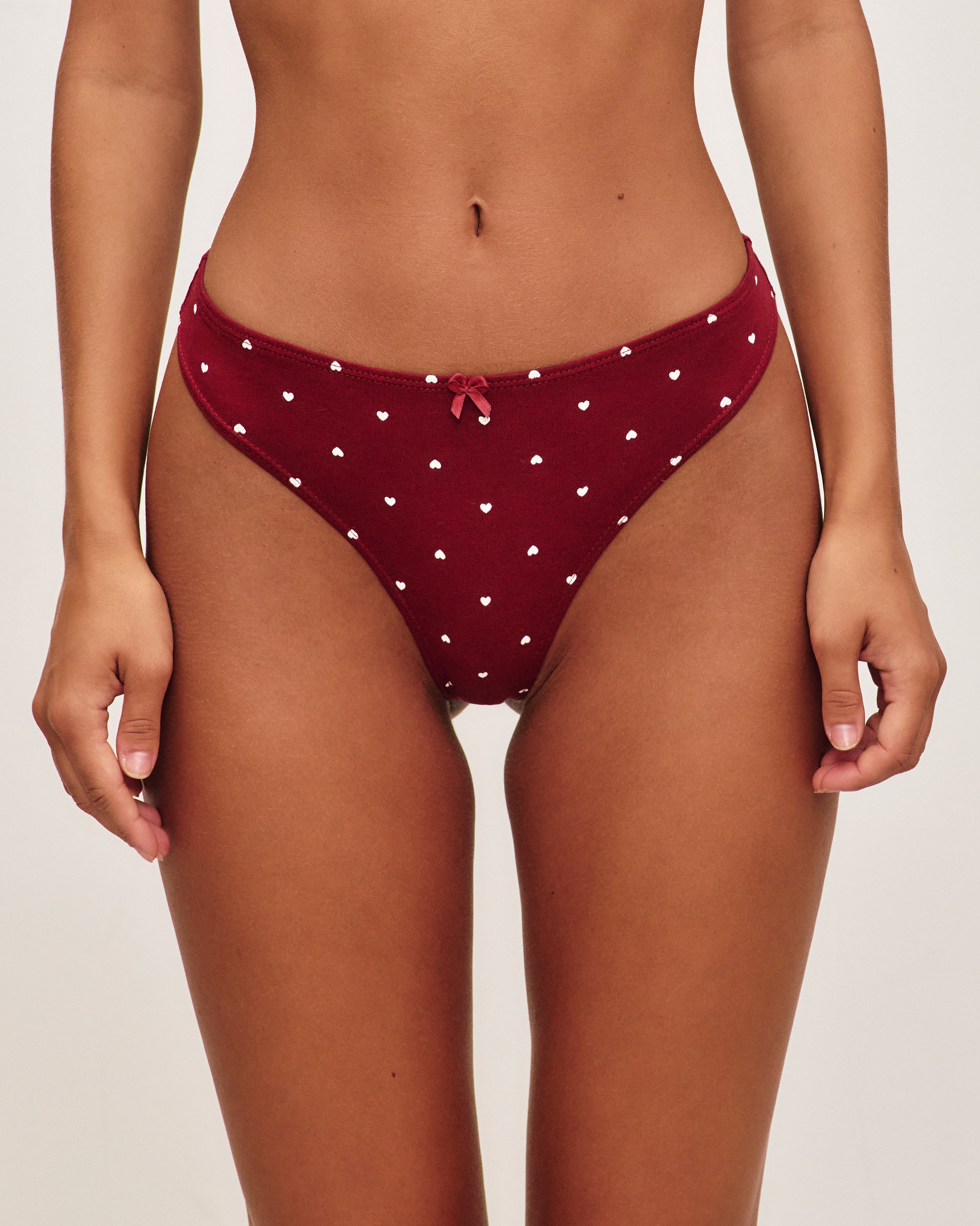 Lot de 3 strings en coton à motifs TAOMIZ MINIHEA, UNDIZ