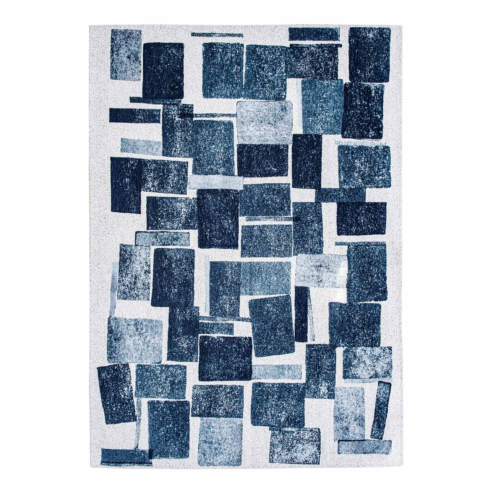 Tapis intérieur/extérieur tissé plat SQUARY, NOVATREND