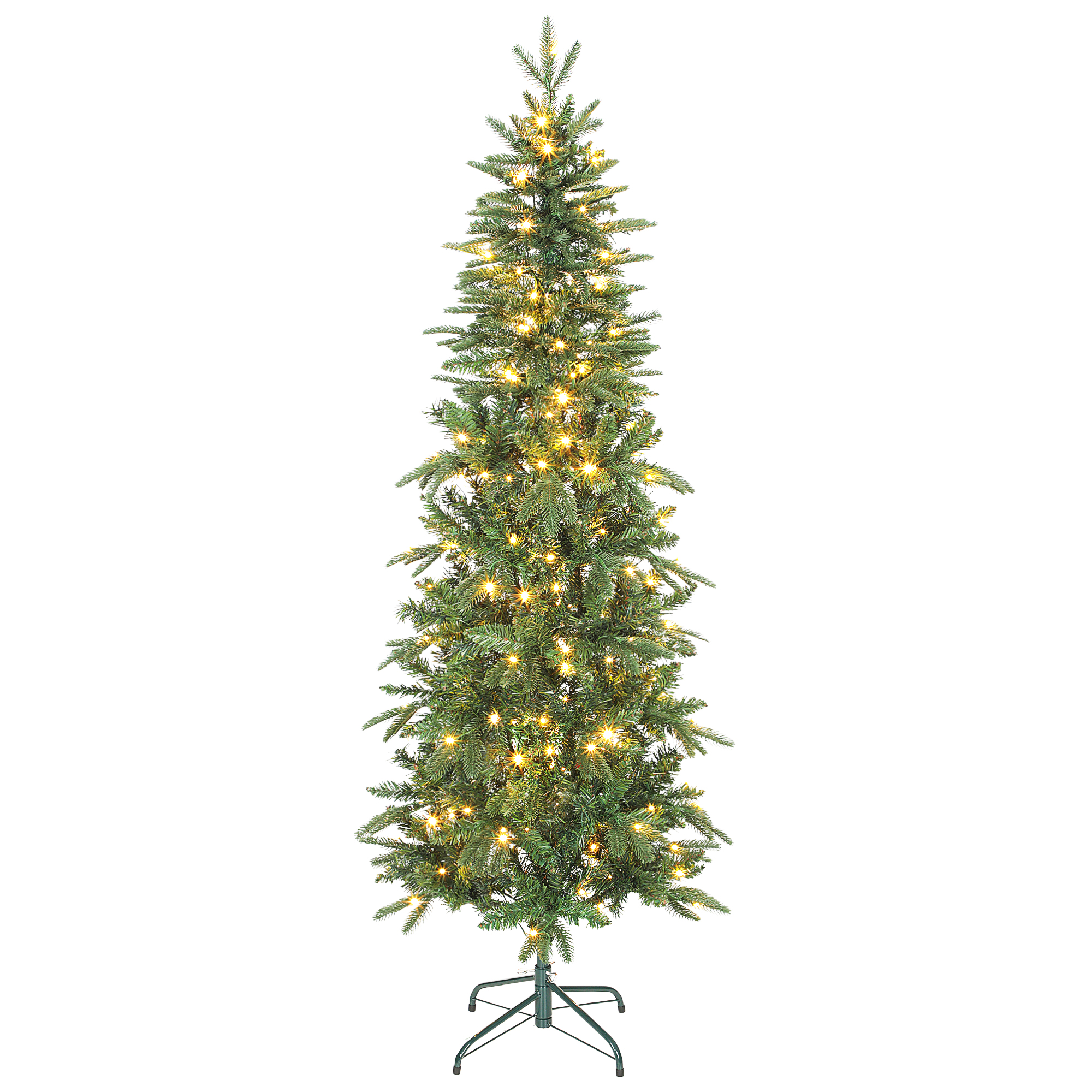 Sapin de Noël Plastique Vert, HOMCOM