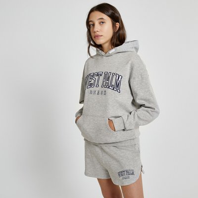 Cotton Mix Hoodie/Shorts Outfit LA REDOUTE COLLECTIONS
