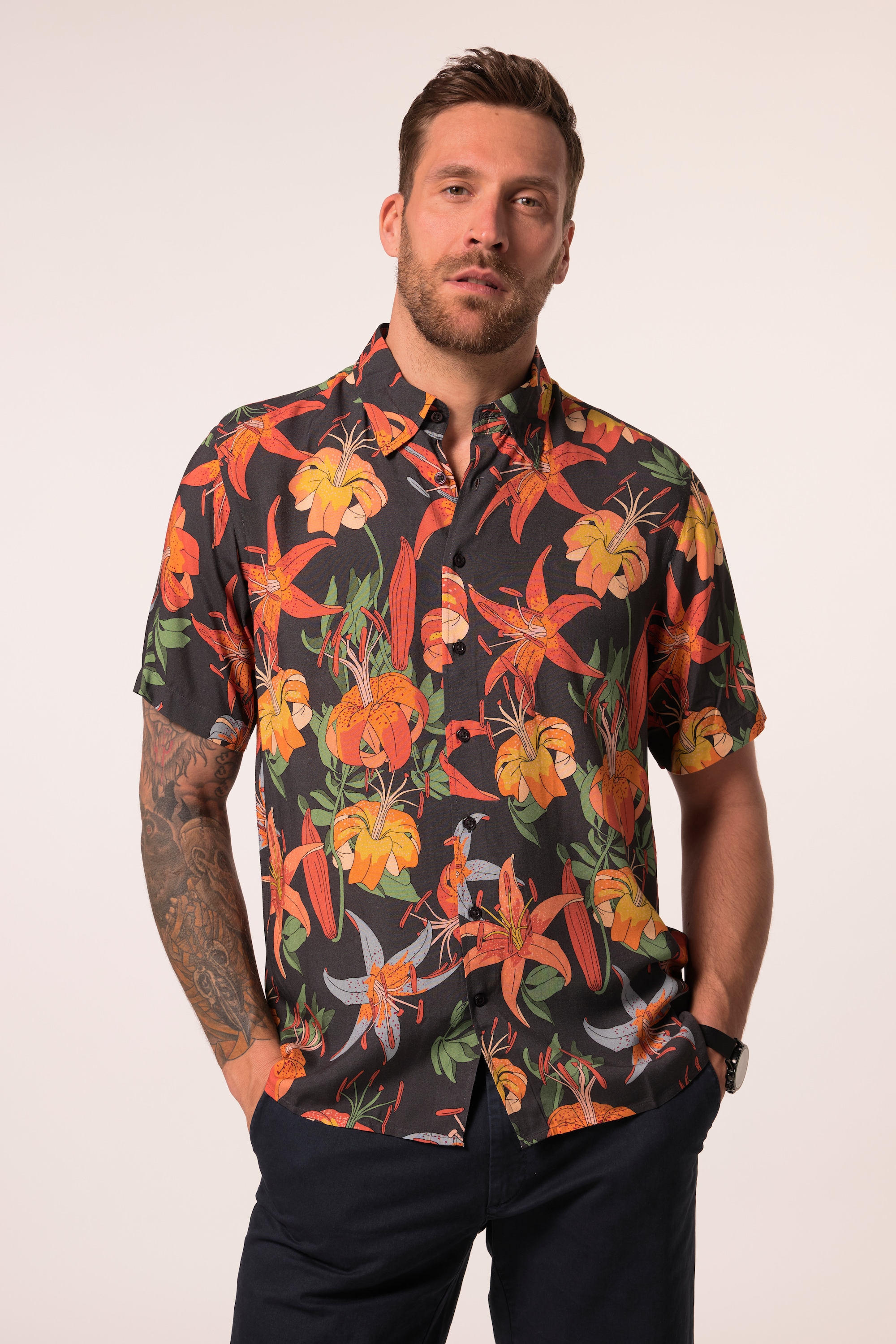 Chemise imprimé all-over, JP1880