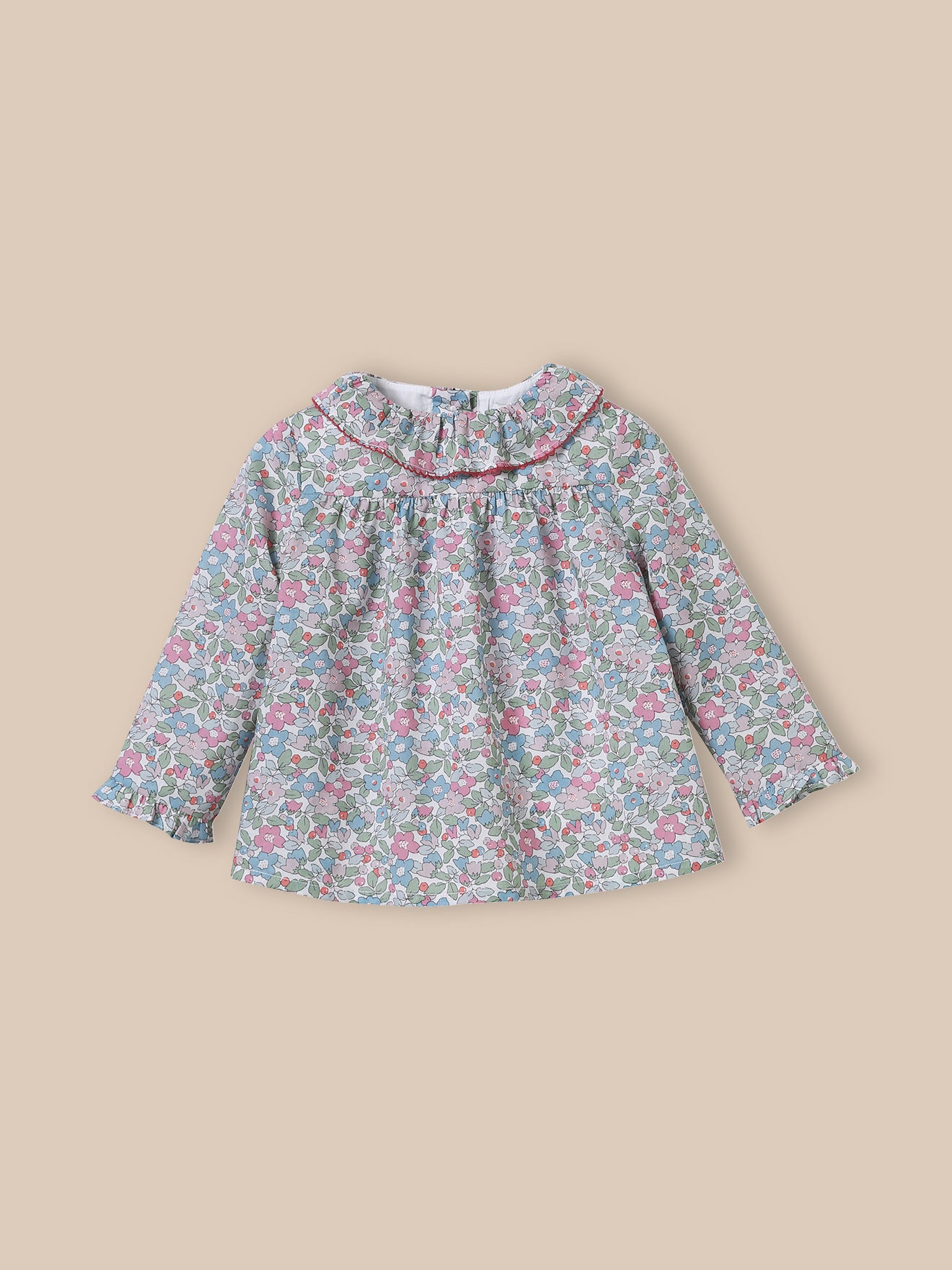 Blouse en tissu Liberty, CYRILLUS