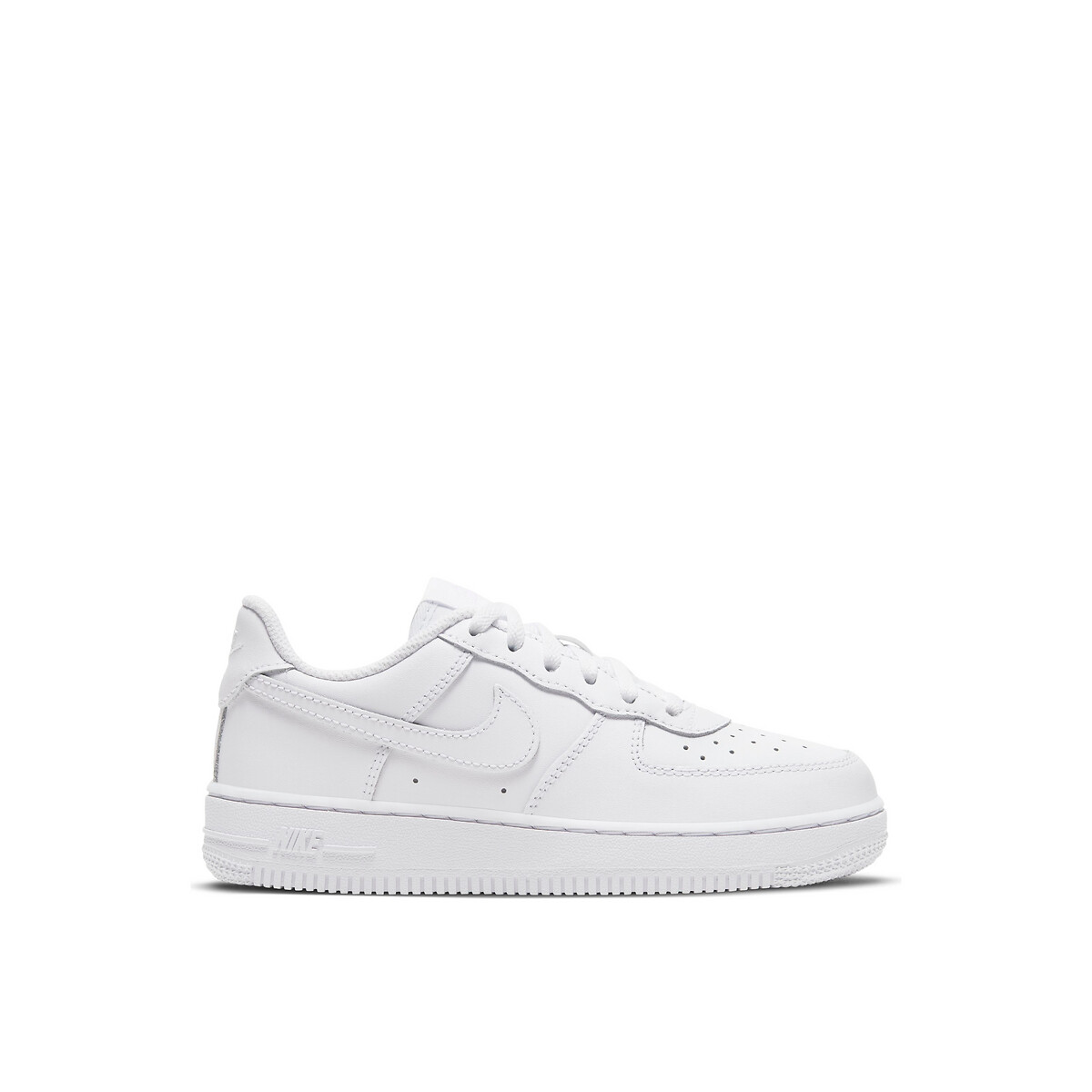Kids air force 1 leather trainers , white, Nike | La Redoute