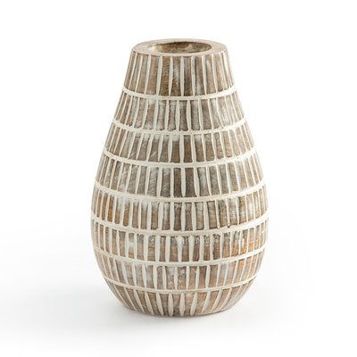 Vase décoratif en manguier H19,5 cm, Bisho LA REDOUTE INTERIEURS